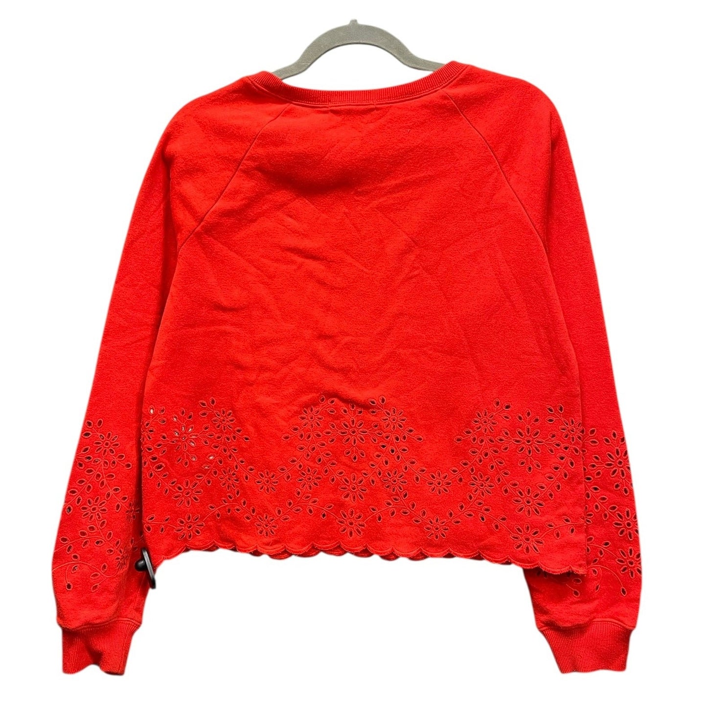 Sweatshirt Designer By Rebecca Minkoff In Red, Size: S