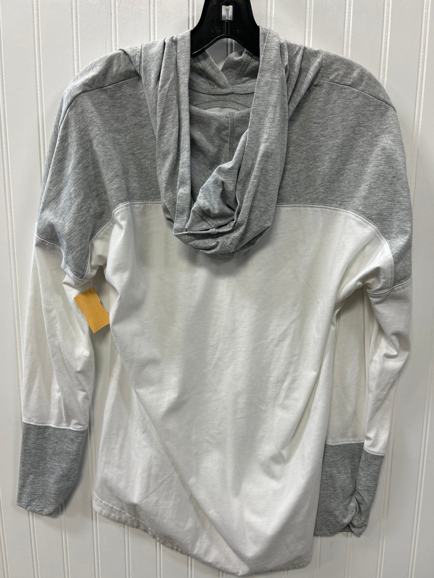 Athletic Sweatshirt Hoodie By Puma In White, Size:Xl