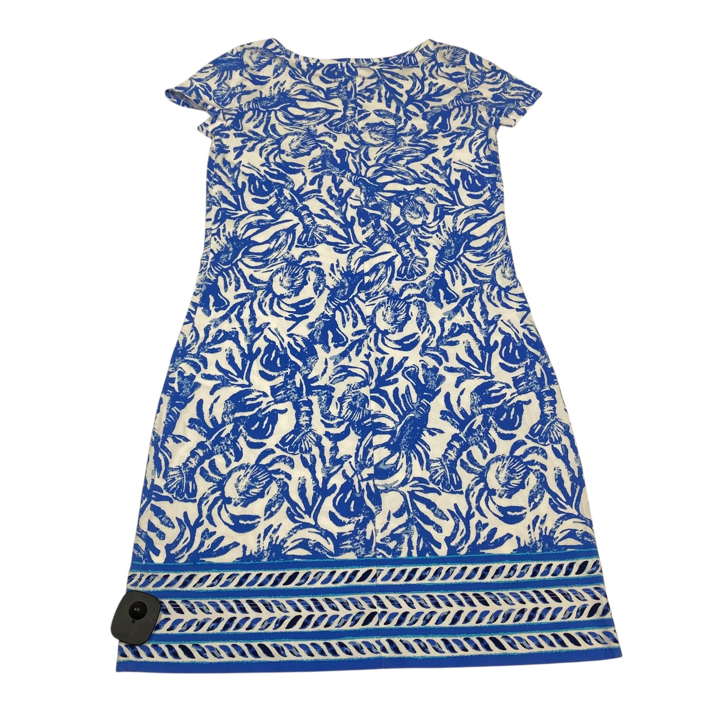 Dress Designer By Lilly Pulitzer In Blue & White, Size:Xs