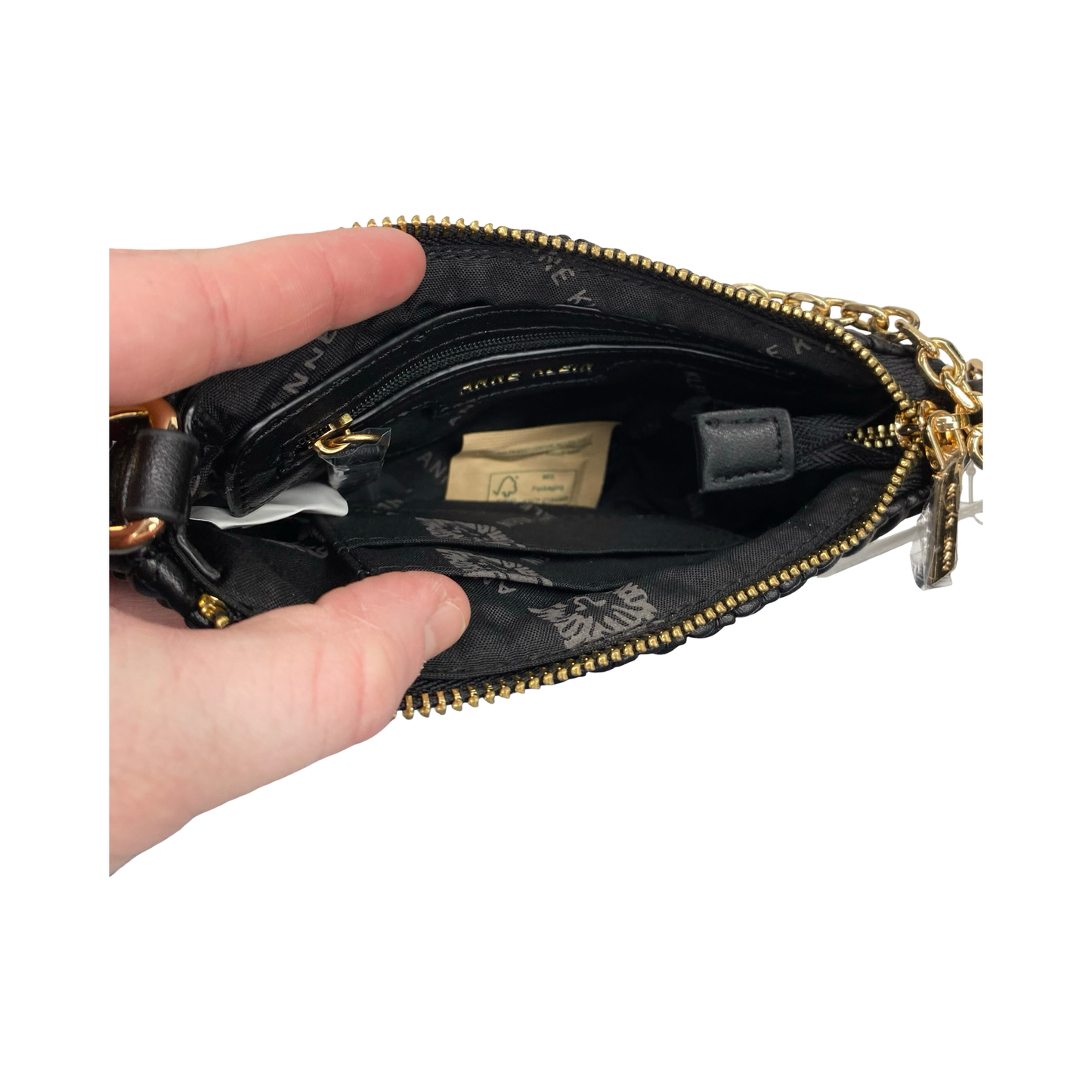 Crossbody By Anne Klein In Black, Size:Small