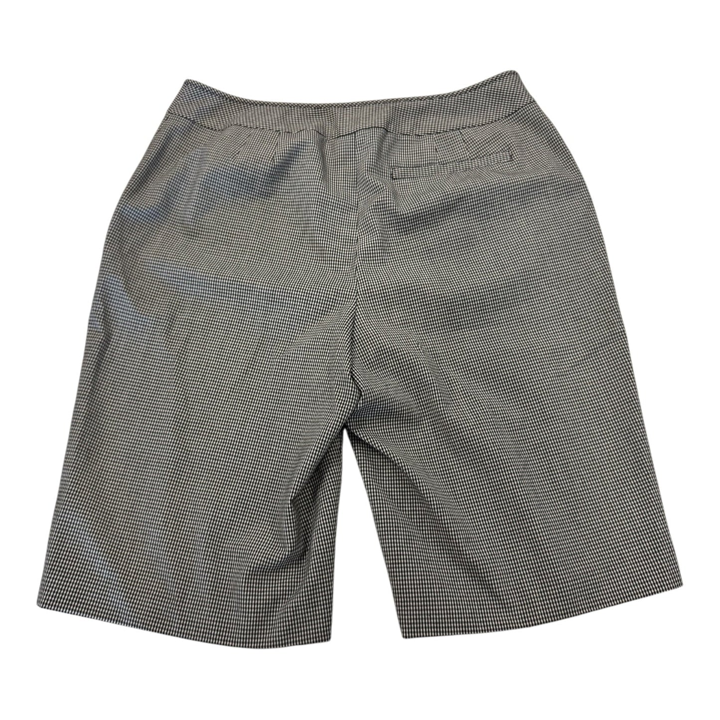 Shorts By Chicos In Checkered Pattern, Size: M