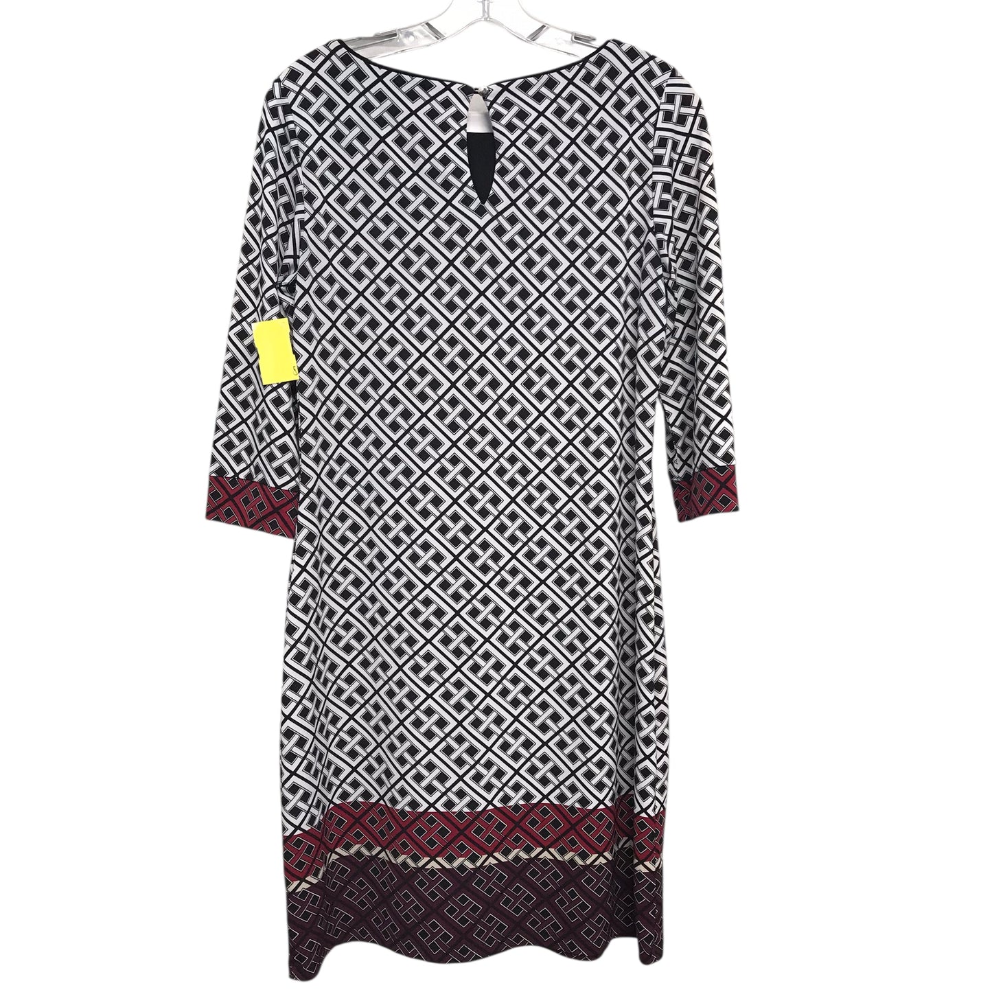 Dress Casual Short By White House Black Market In Black & White, Size:S