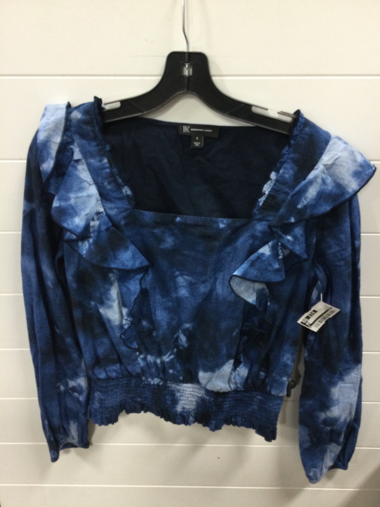 Top Ls By Inc In Blue, Size:S