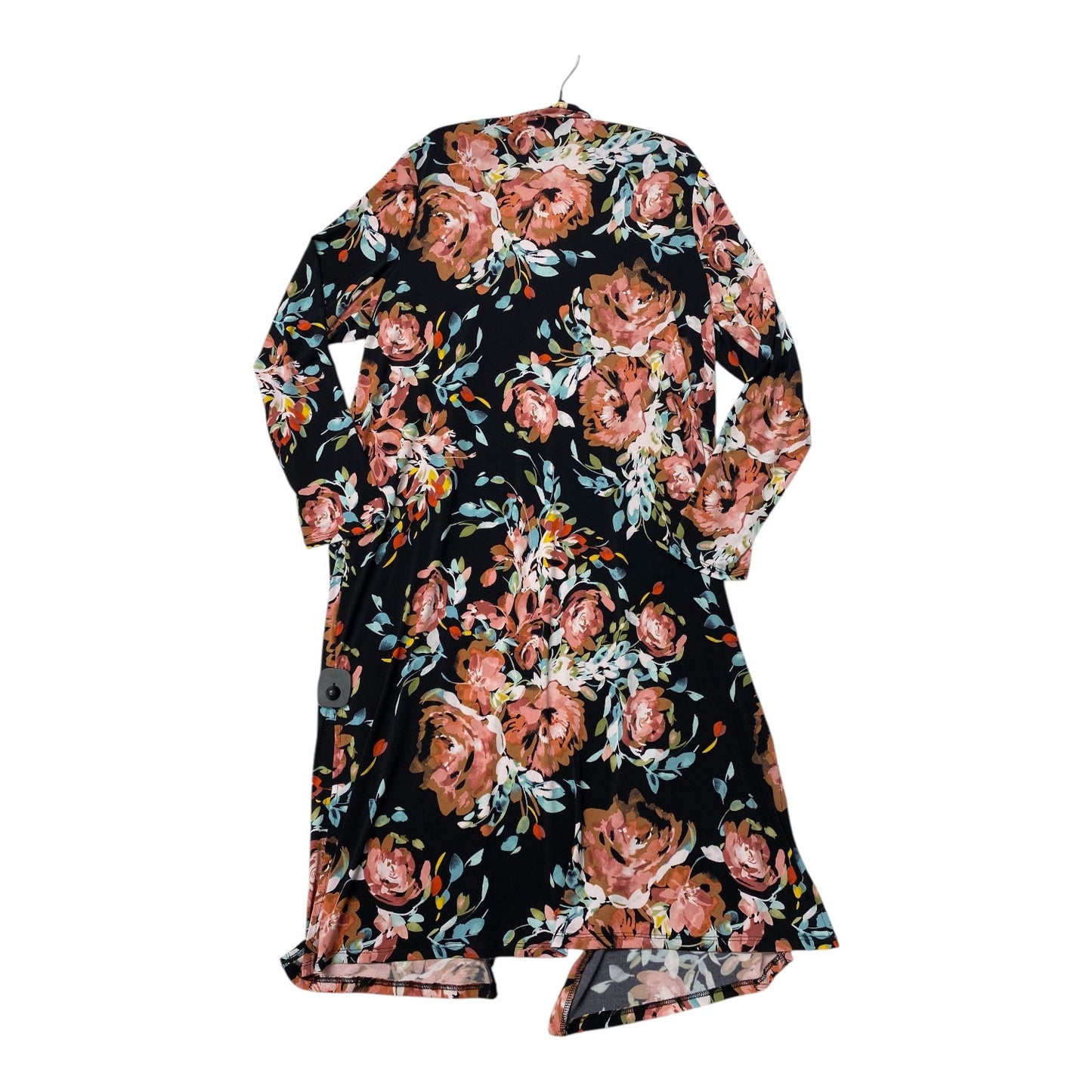 Cardigan By Torrid In Floral Print, Size:1X
