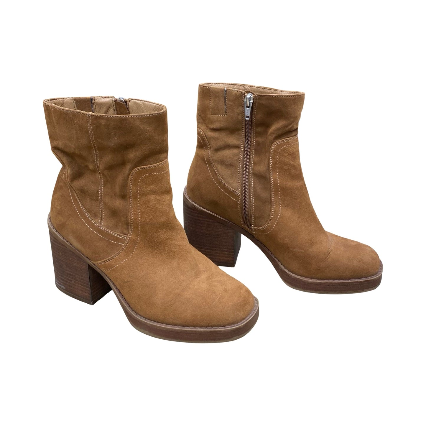 Boots Western By Universal Thread In Brown, Size:9