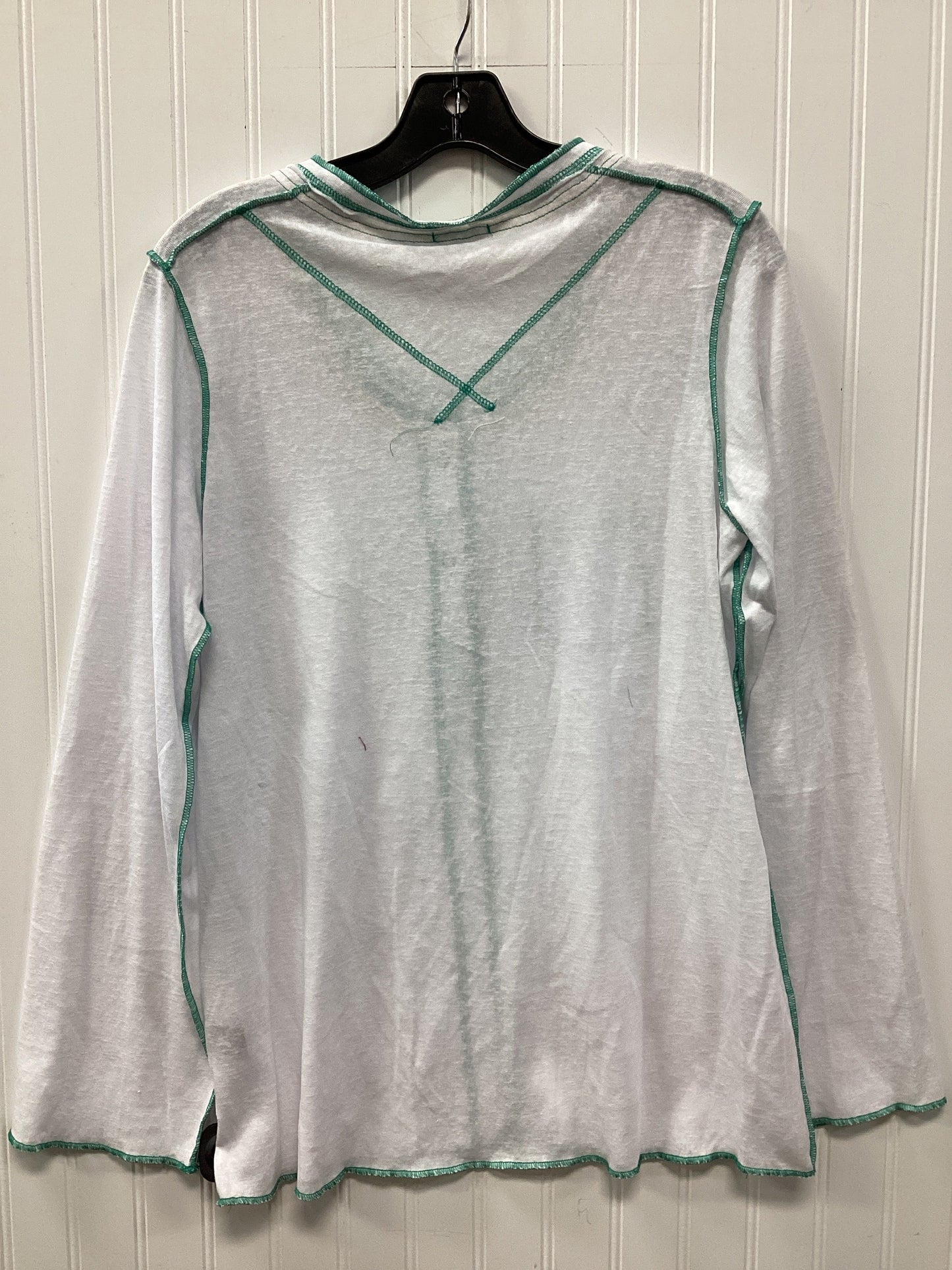 Top Ls By Pol In White, Size:S
