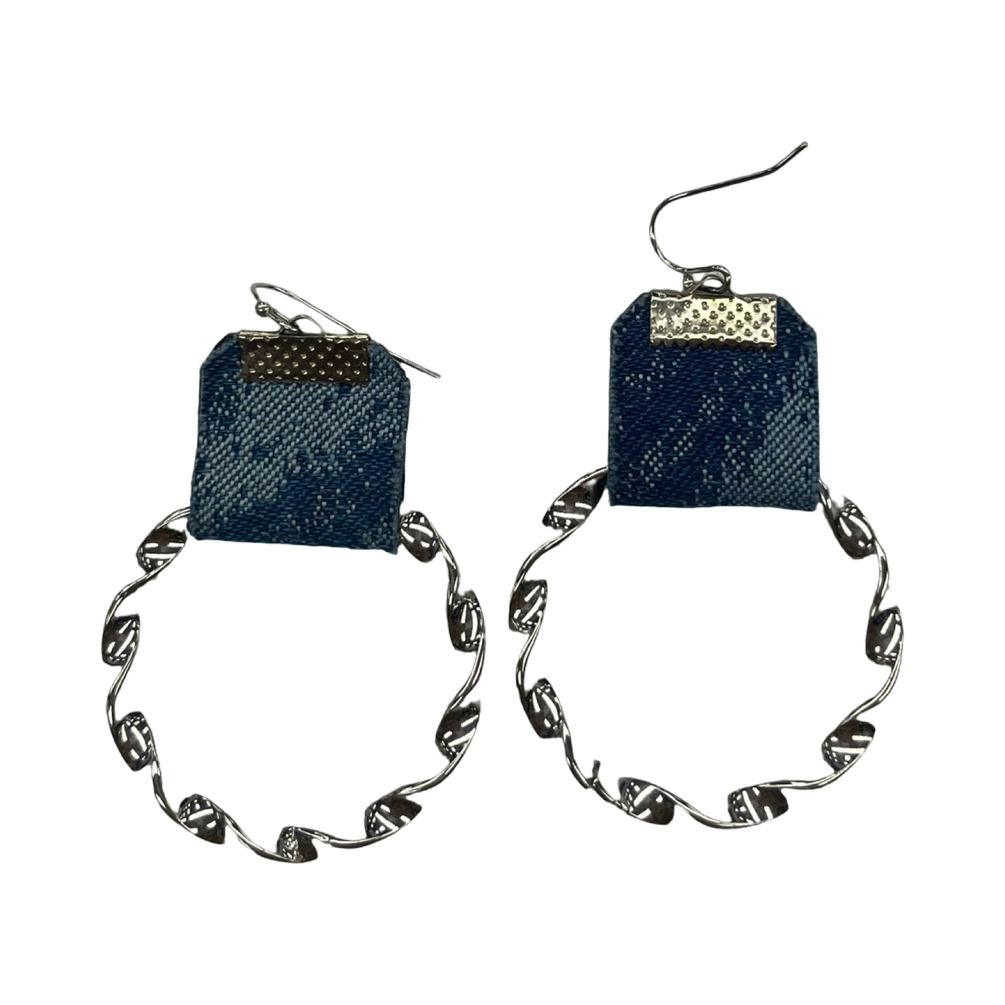 Earrings Dangle/Drop By Clothes Mentor In Blue & Silver