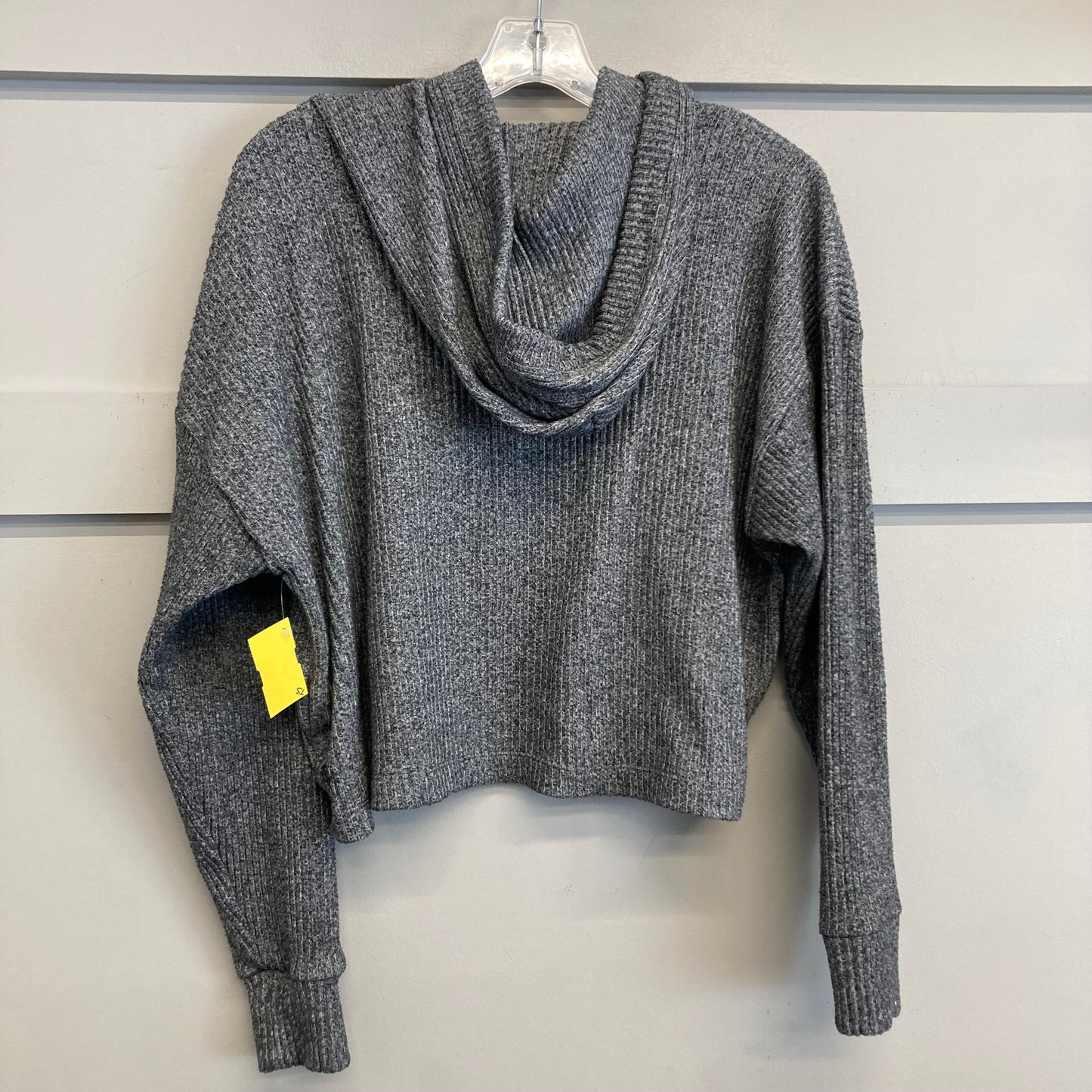 Athletic Top Ls Hoodie By Zella In Grey, Size:S