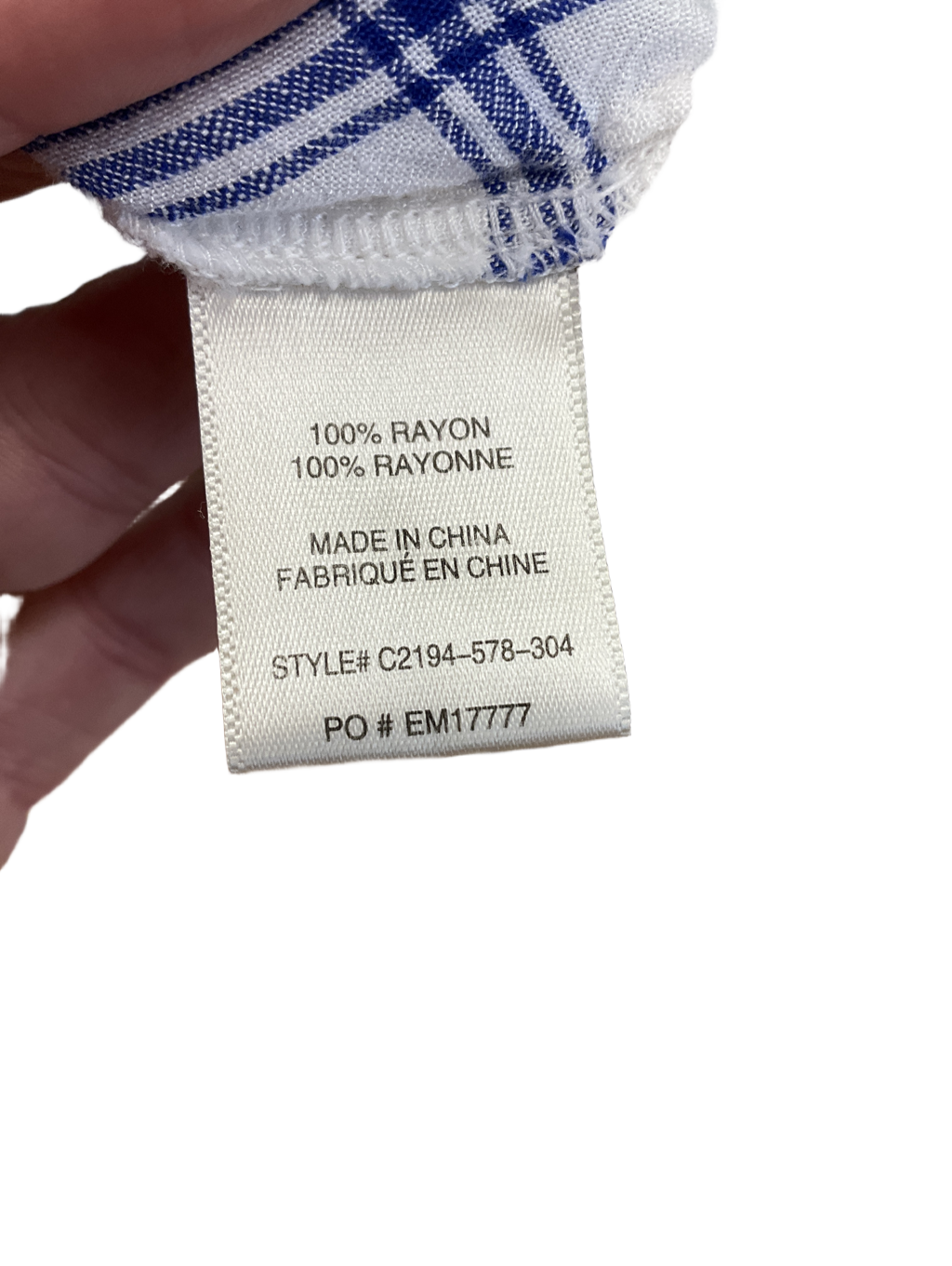 Blouse Long Sleeve By Cloth & Stone Size: M