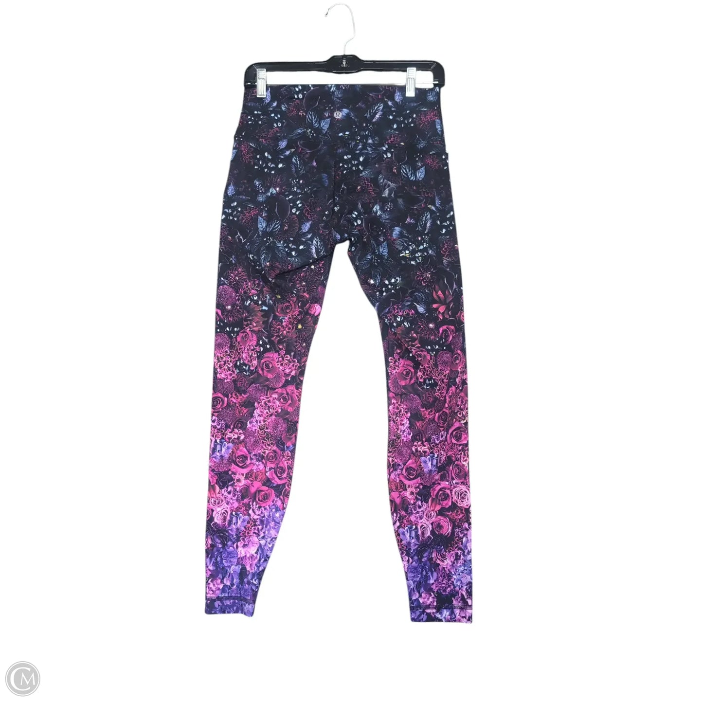 Athletic Pants By Lululemon In Floral Print, Size: 10