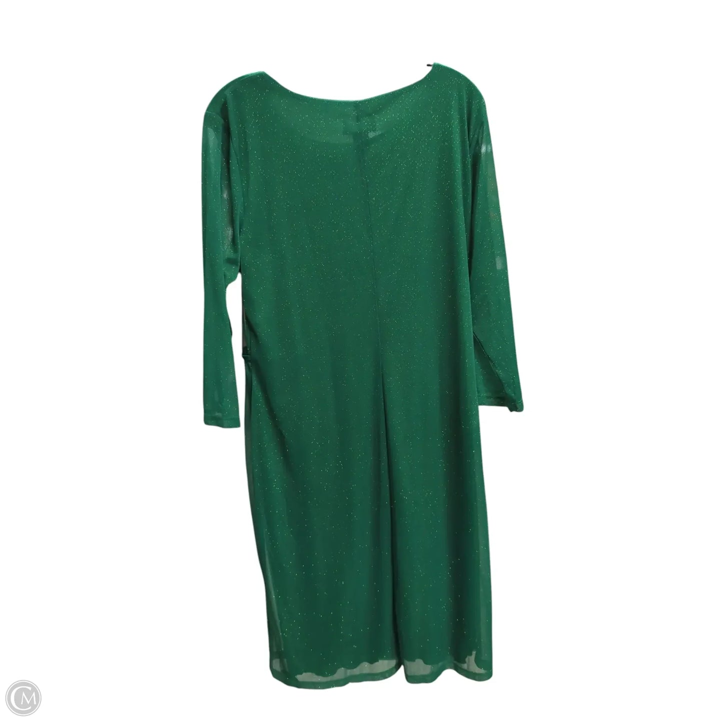 Dress Party Short By Clothes Mentor In Green, Size: 14