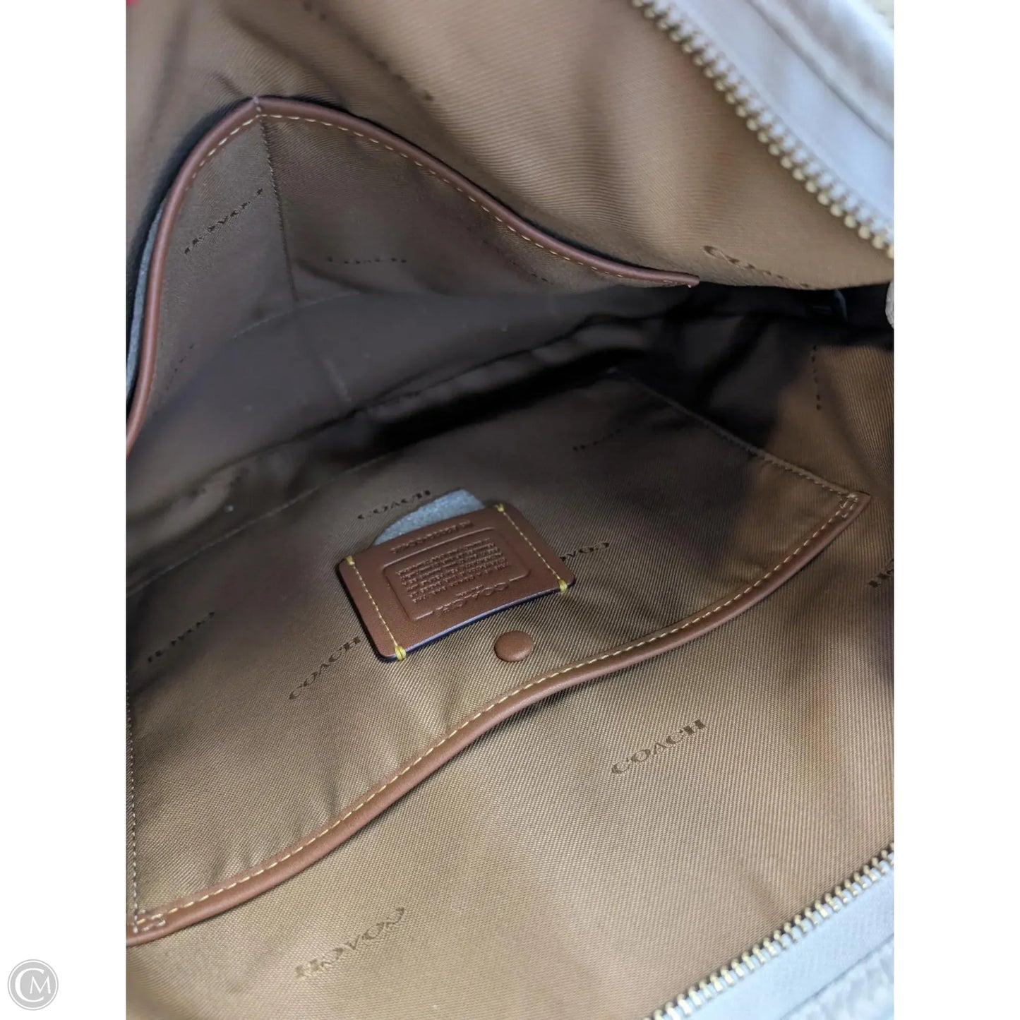 Handbag Designer By Coach, Size: Large