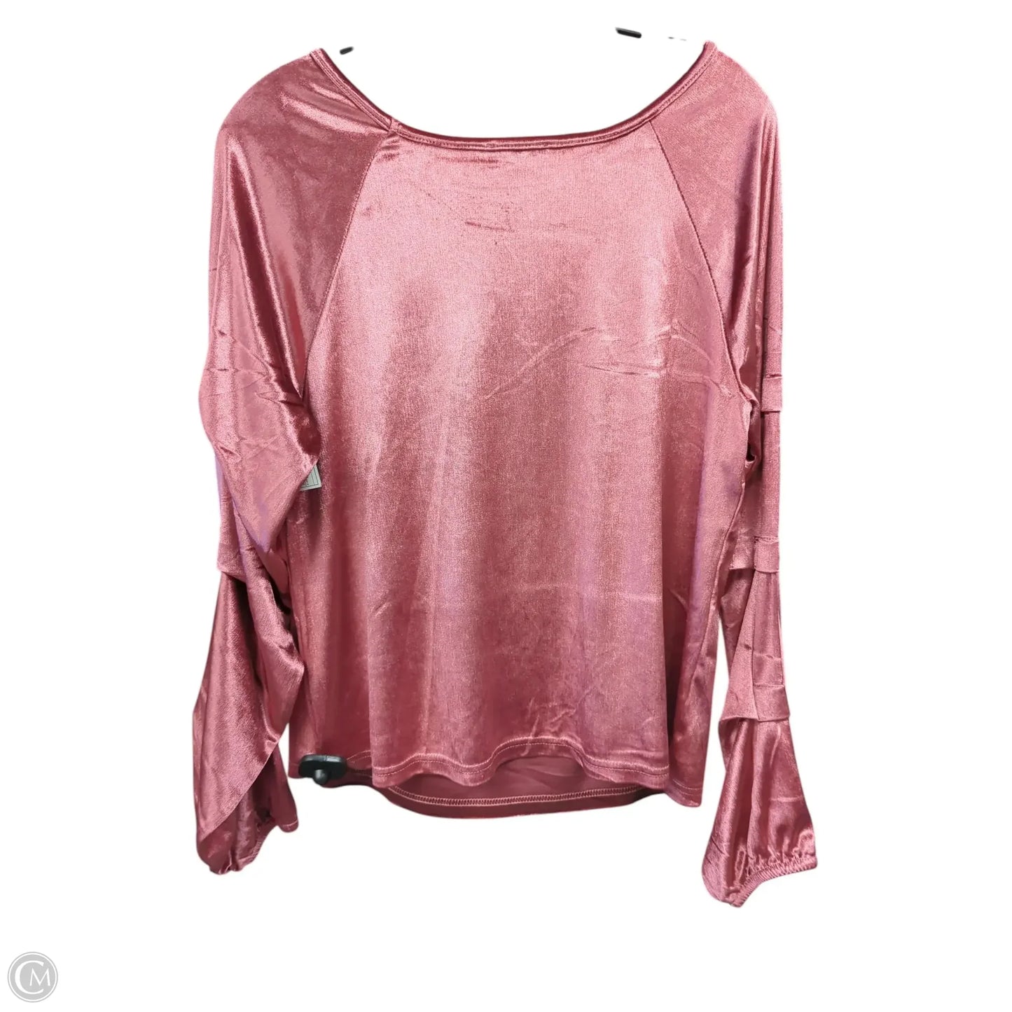 Top Long Sleeve By Venus In Pink, Size: M