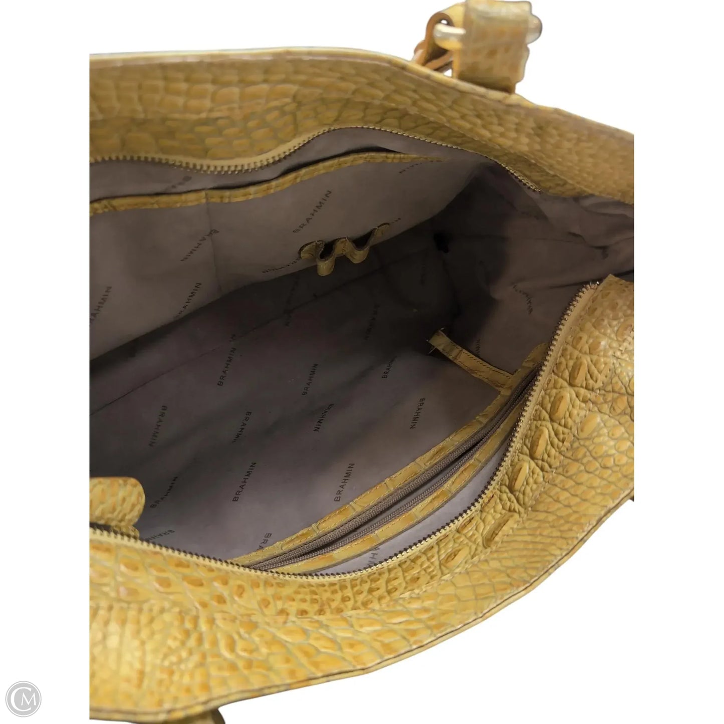 Handbag Designer By Brahmin, Size: Medium