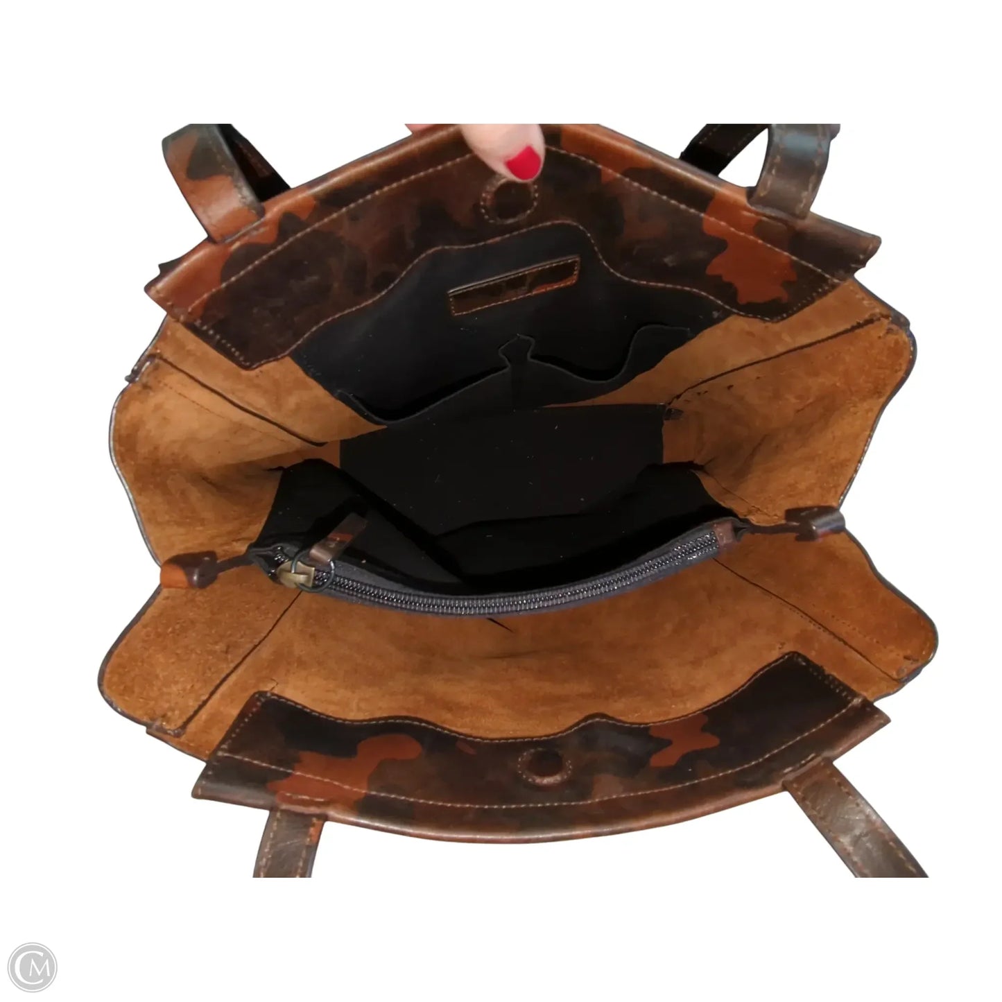 Handbag Designer By Frye, Size: Large