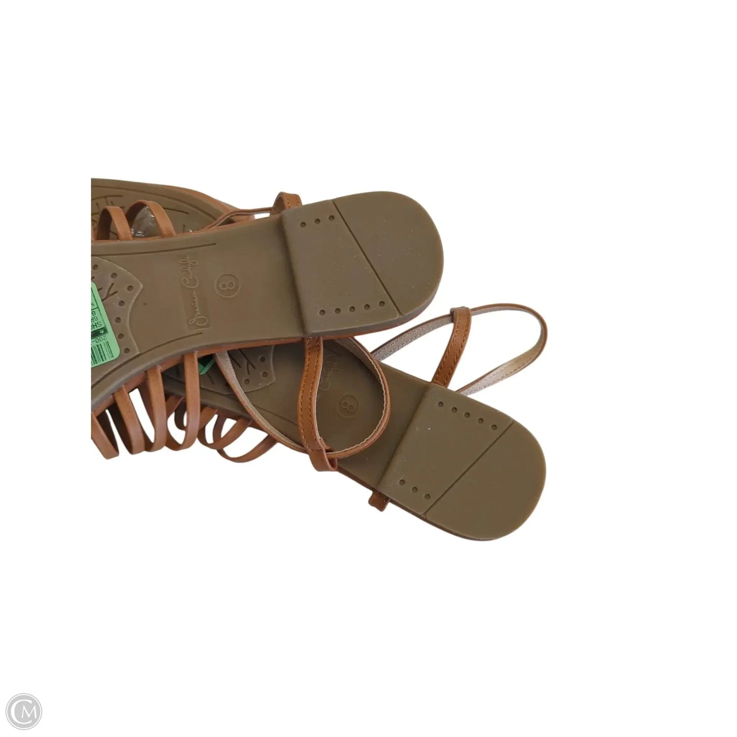 Shoes Flats By Clothes Mentor In Brown, Size: 8