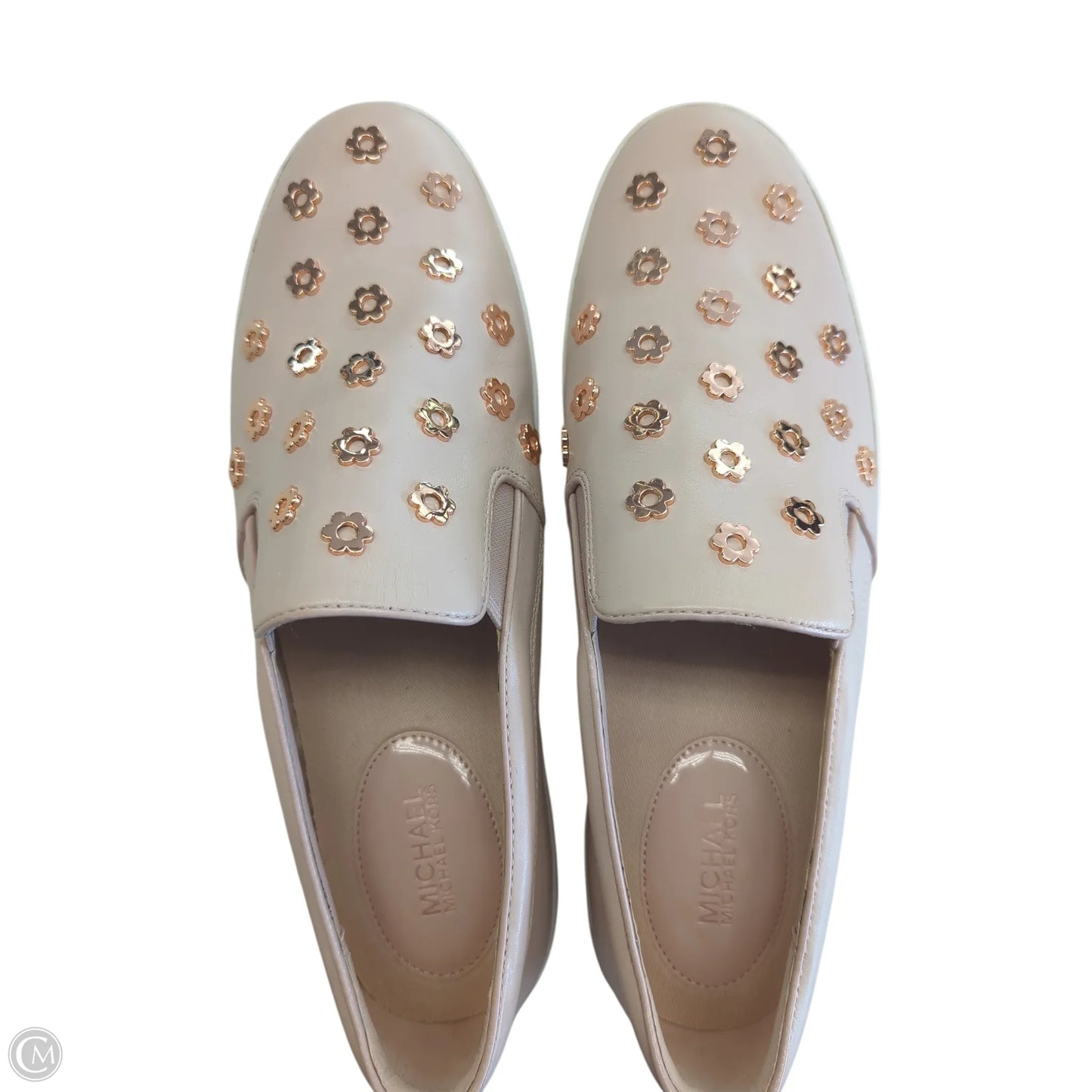 Shoes Flats By Michael By Michael Kors In Rose Gold, Size: 10