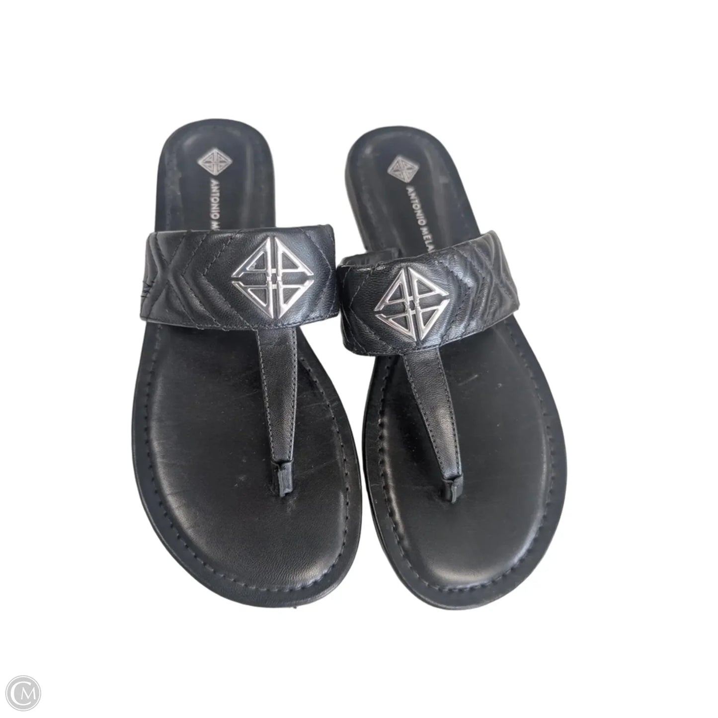 Sandals Flats By Antonio Melani In Black, Size: 6.5