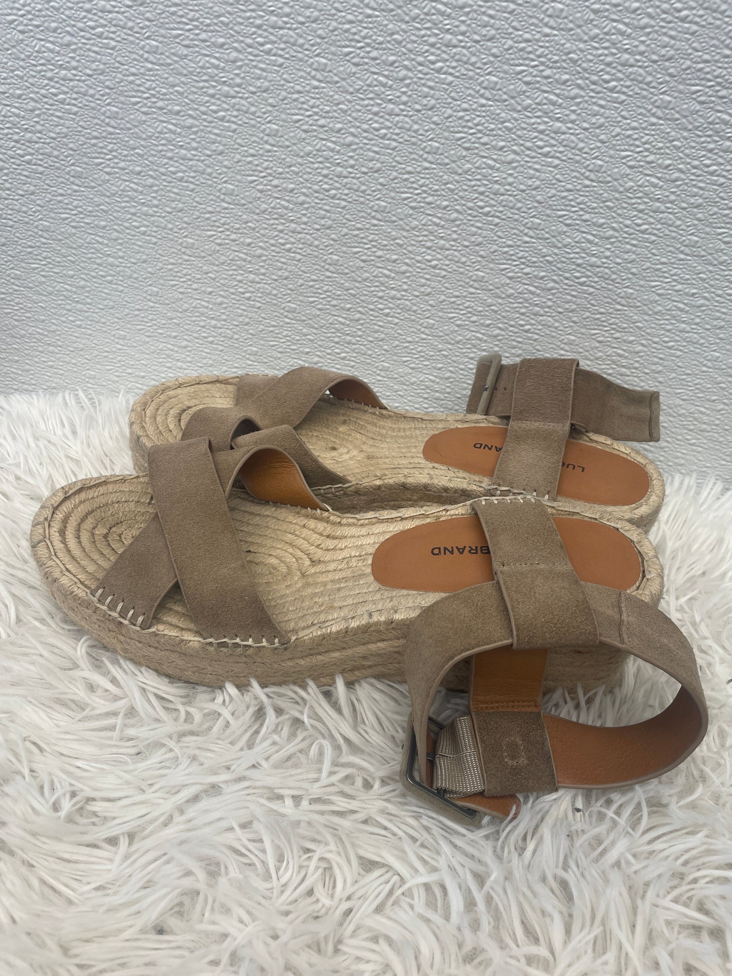 Sandals Heels Wedge By Lucky Brand  Size: 11