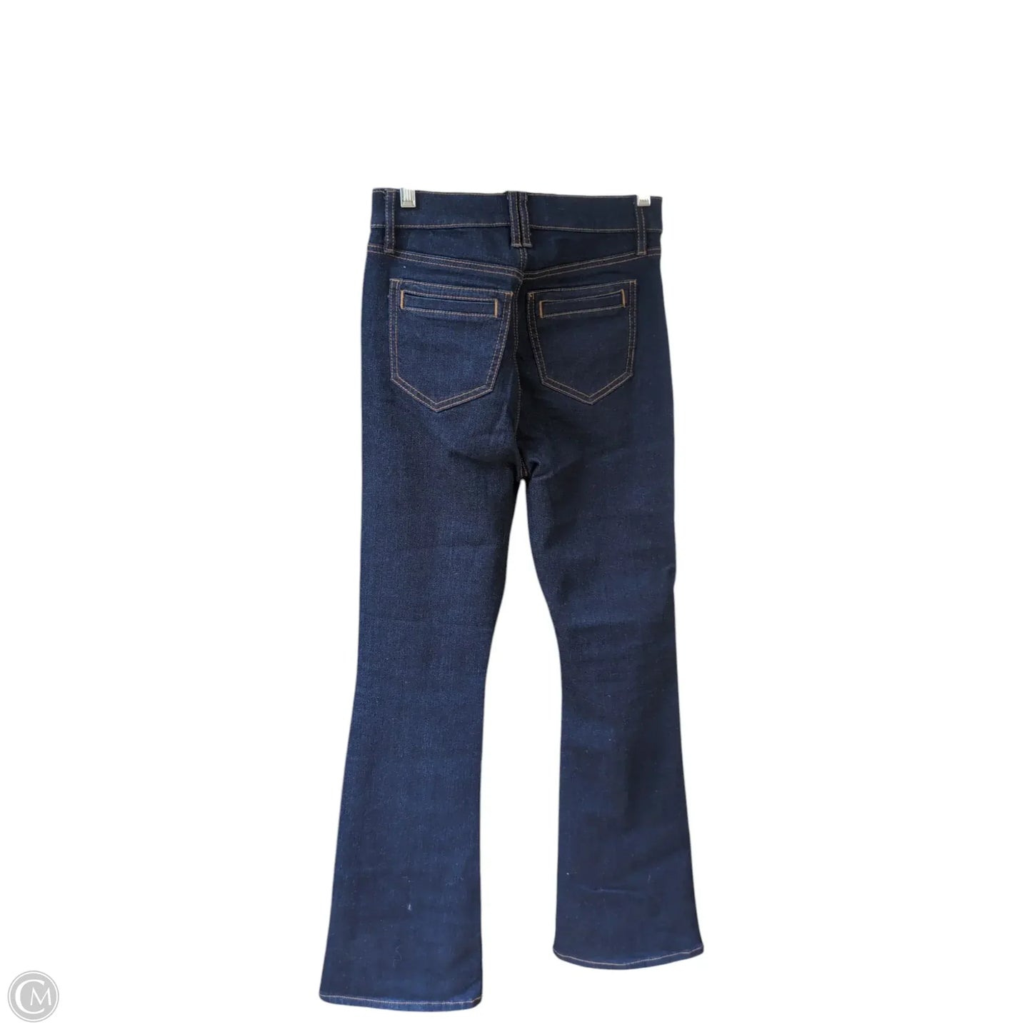 Jeans Flared By Loft In Blue Denim, Size: 0p