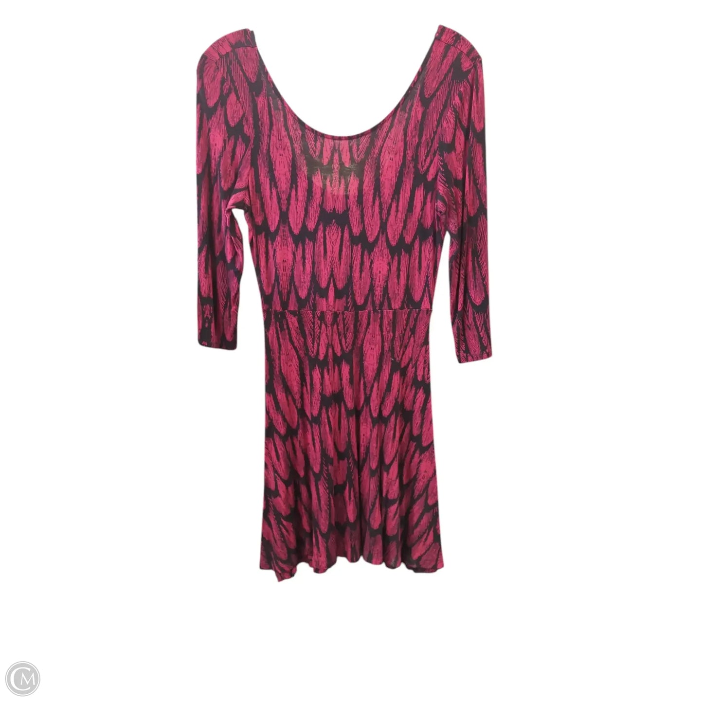 Dress Casual Short By Express In Black & Pink, Size: S