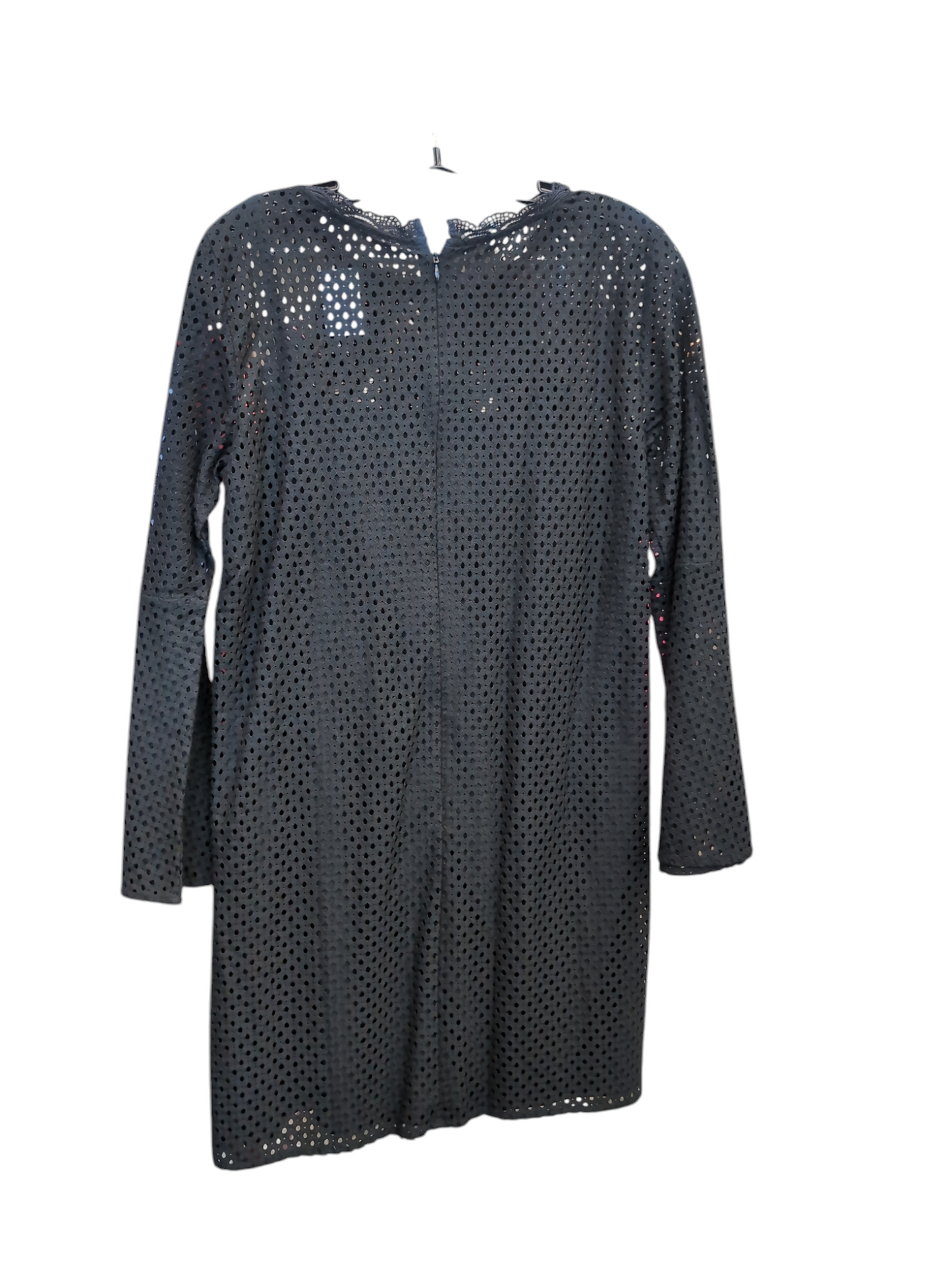 Dress Party Midi By Loft In Black, Size: 4