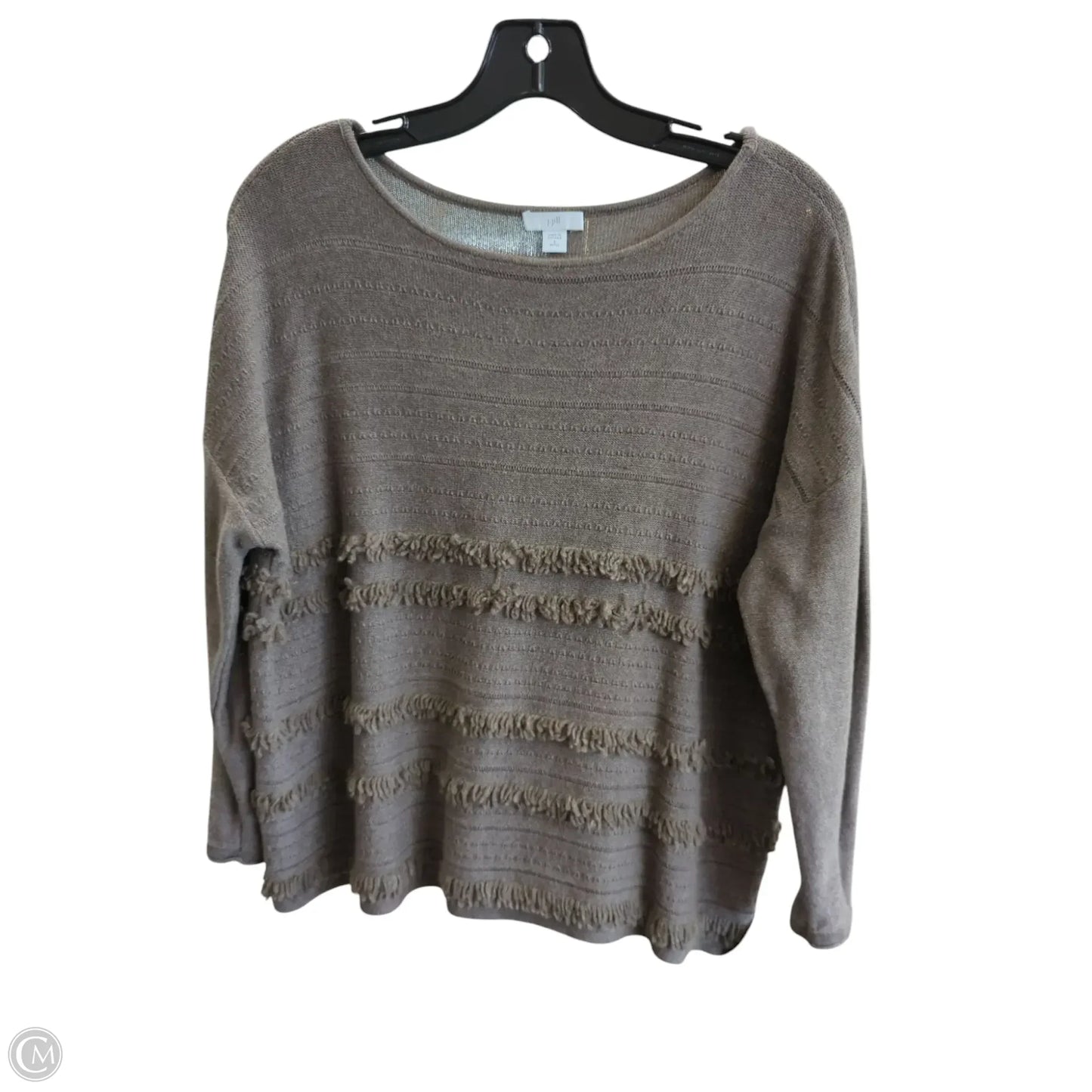 Sweater By J. Jill In Taupe, Size: Sp