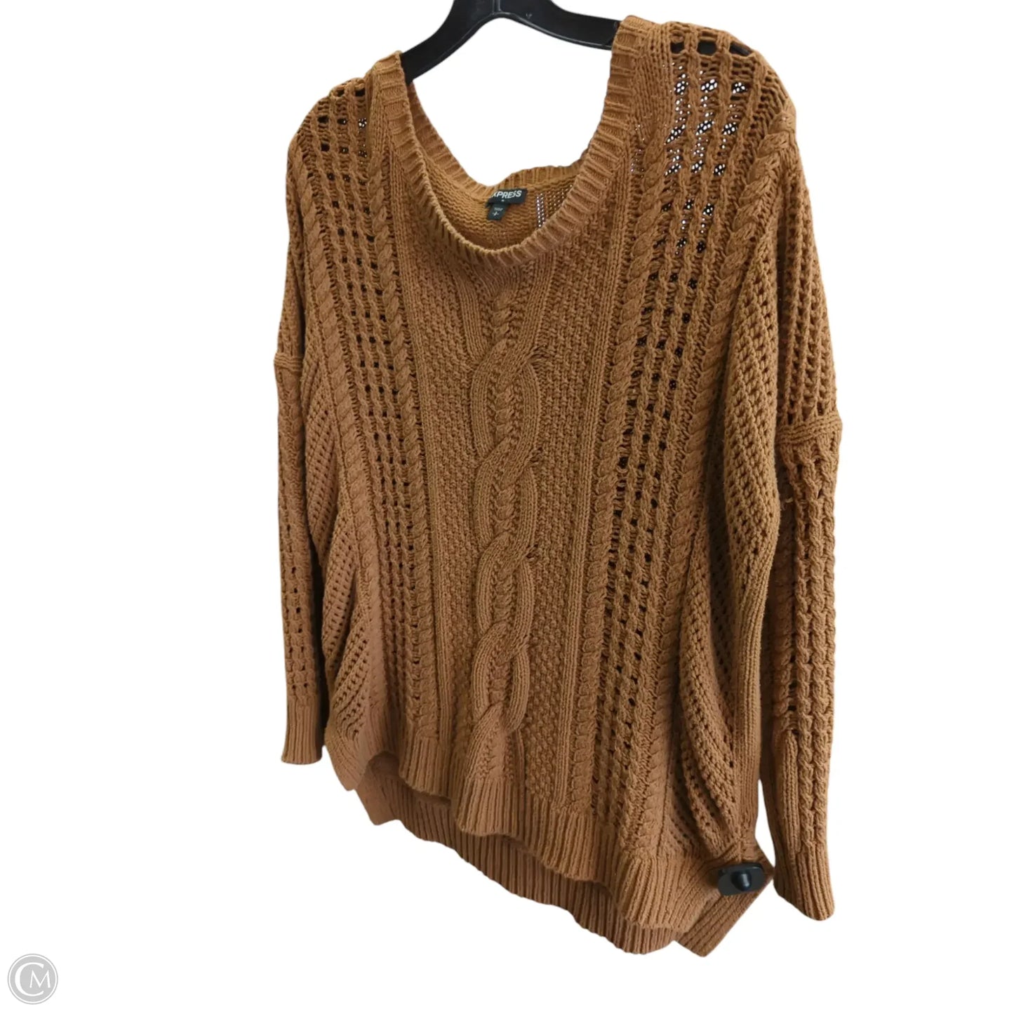 Sweater By Express In Brown, Size: S