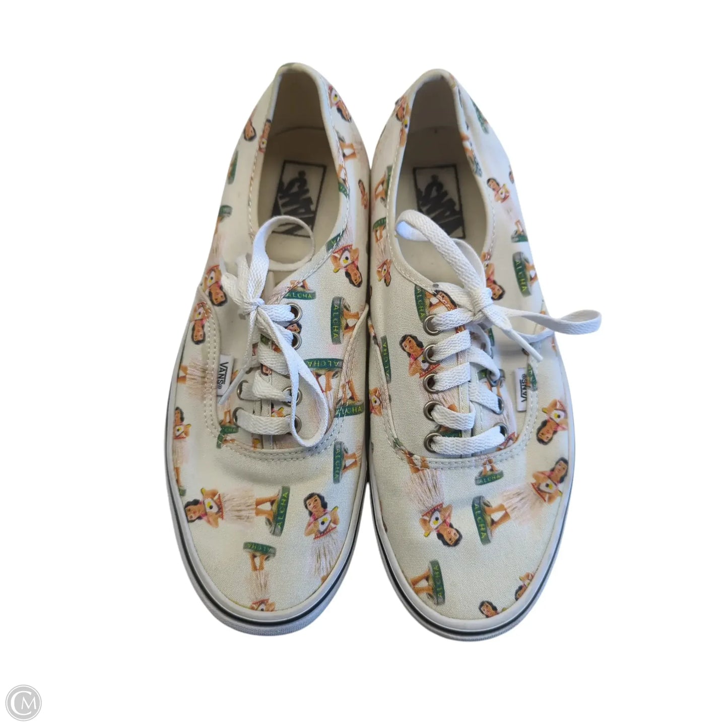 Shoes Sneakers By Vans In Beige, Size: 10.5