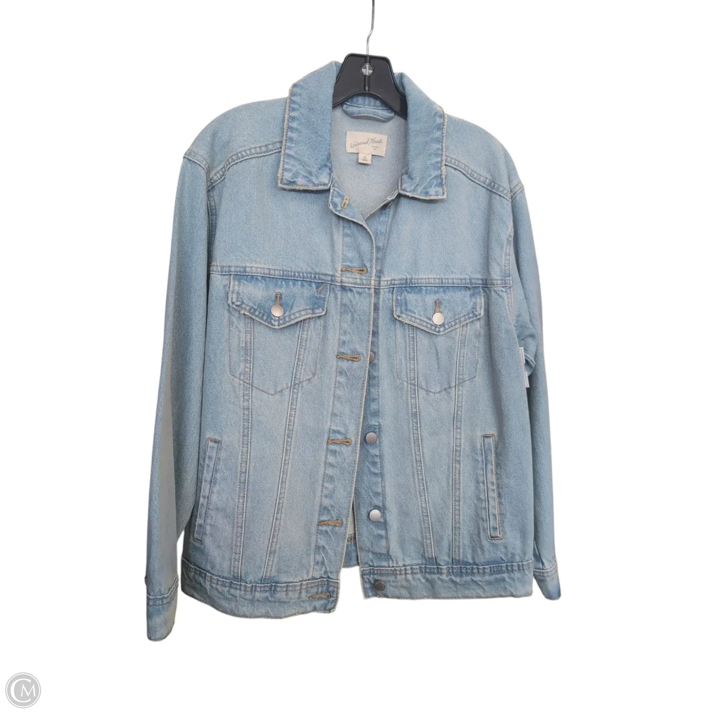 Jacket Other By Universal Thread In Blue, Size: Xs
