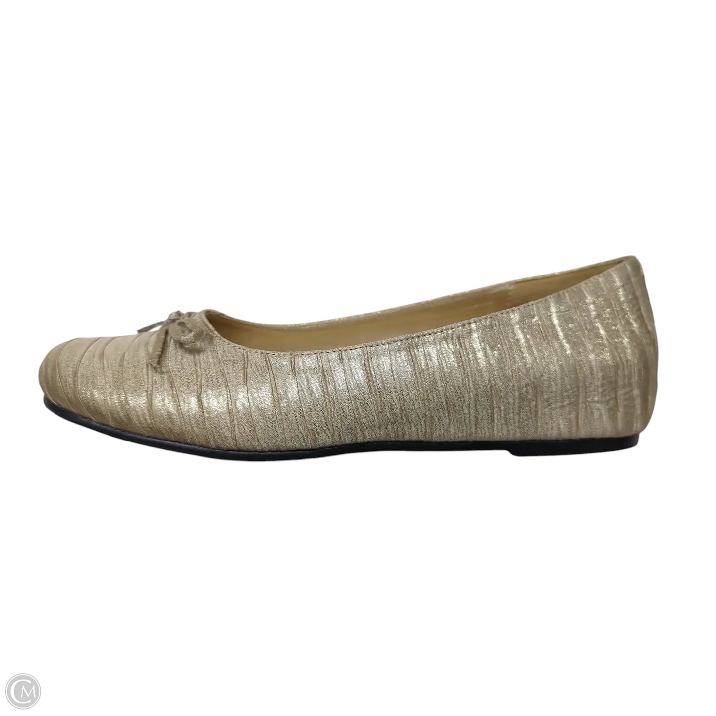 Shoes Flats By Clothes Mentor In Beige, Size: 10