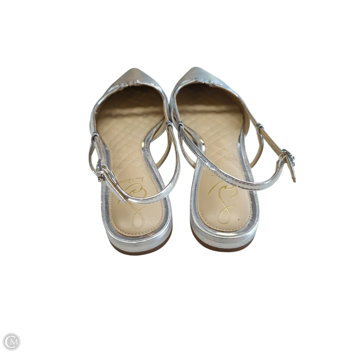 Shoes Flats By Sam Edelman In Silver, Size: 9