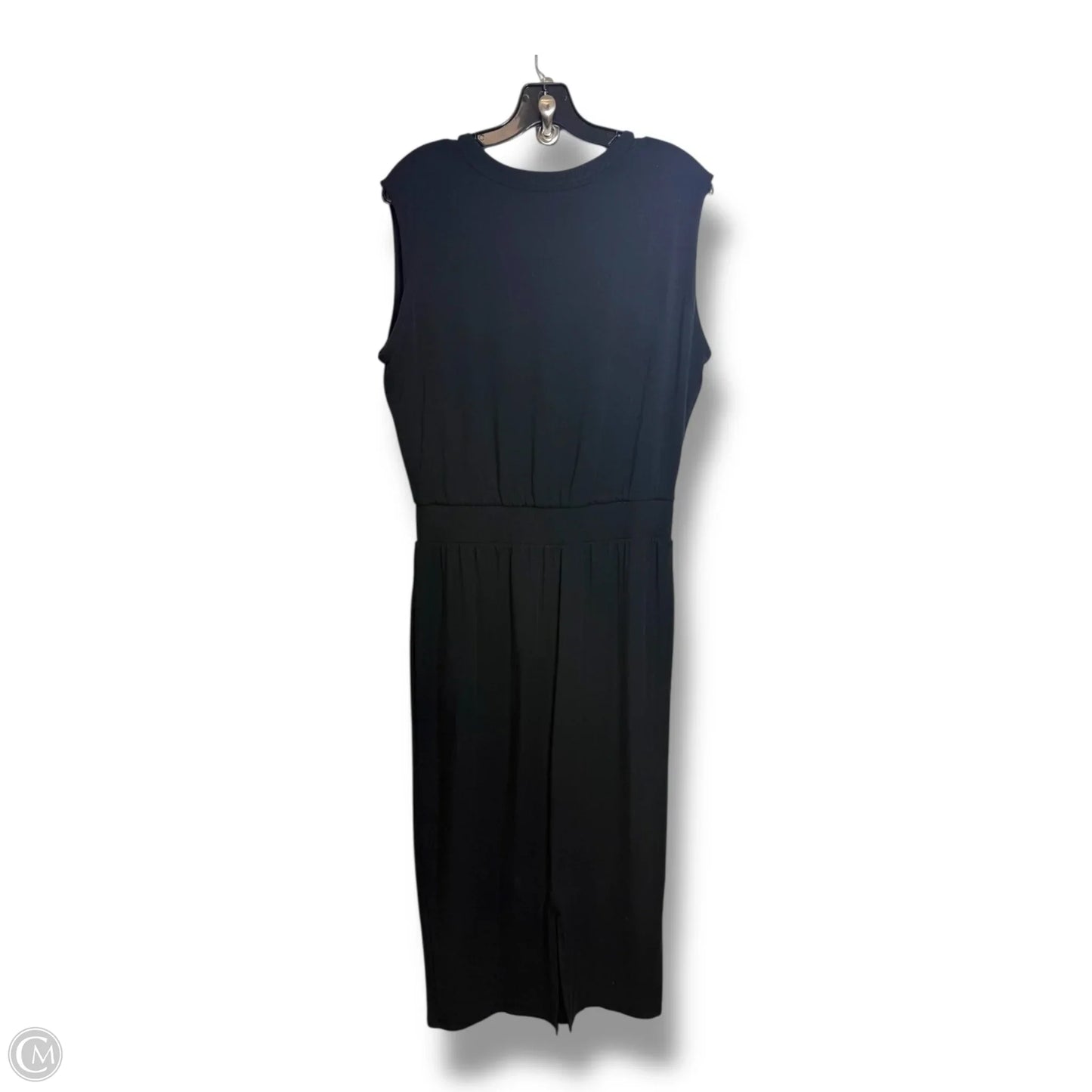 Dress Casual Midi By Athleta In Black, Size: M