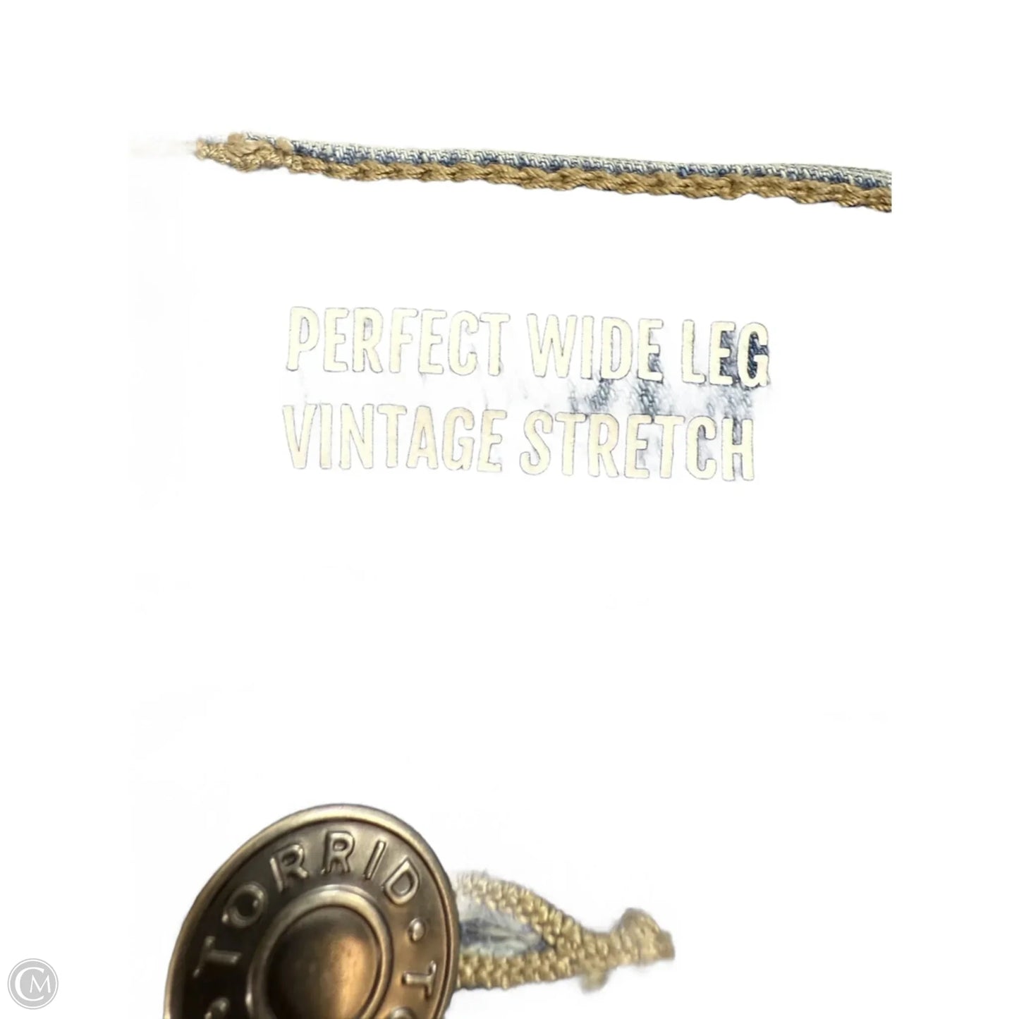 Jeans wide leg By Torrid In Blue Denim, Size: 16