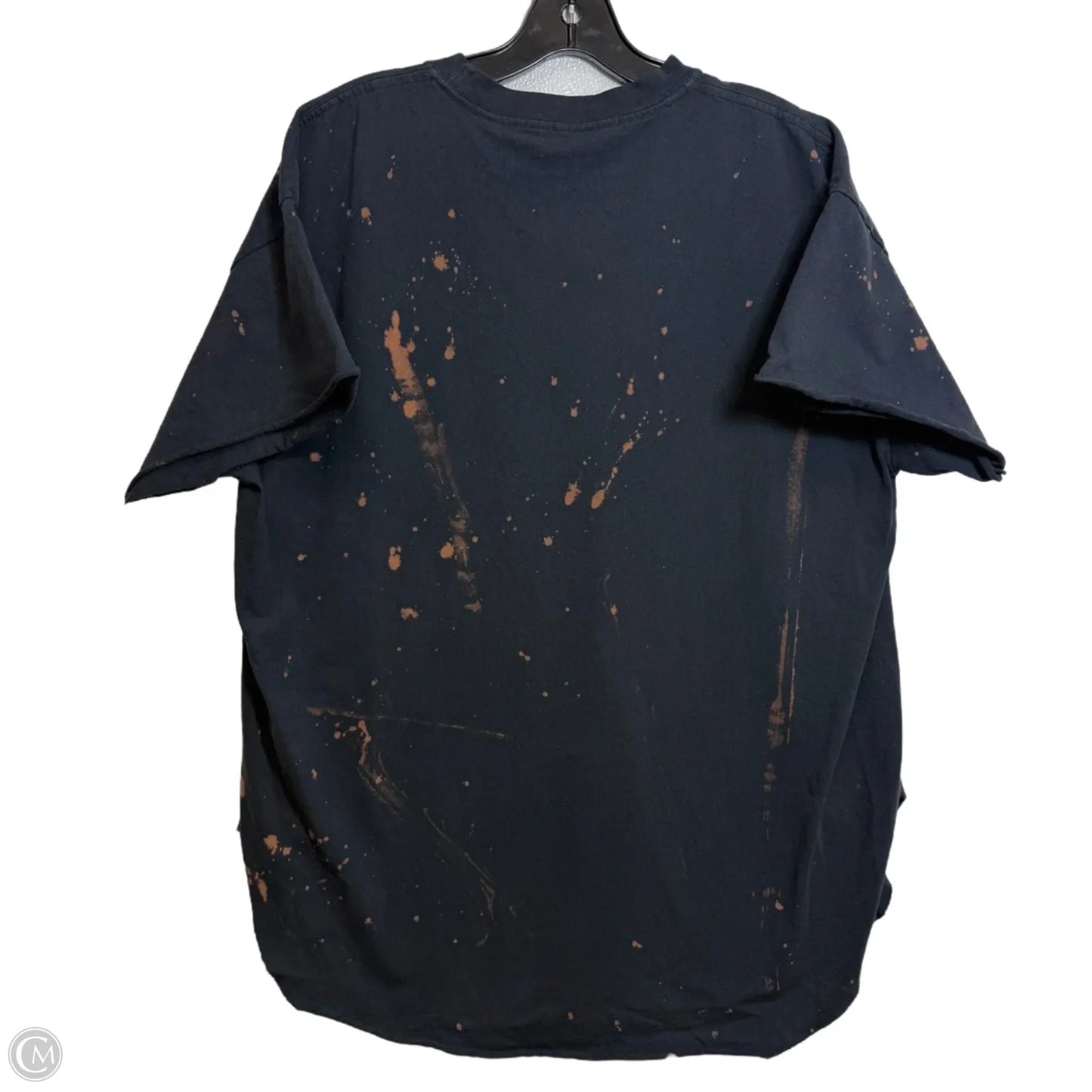 Top Short Sleeve Basic By Clothes Mentor In Black, Size: Xl