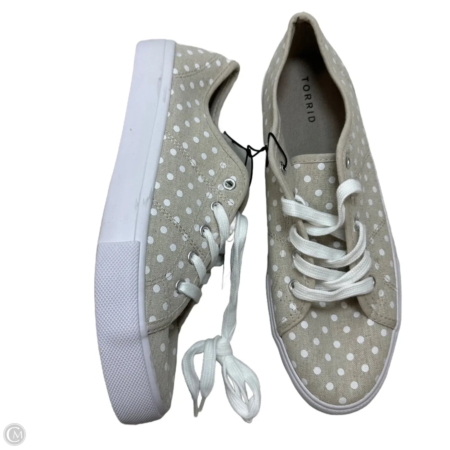 Shoes Flats By Torrid In Polkadot Pattern, Size: 10.5