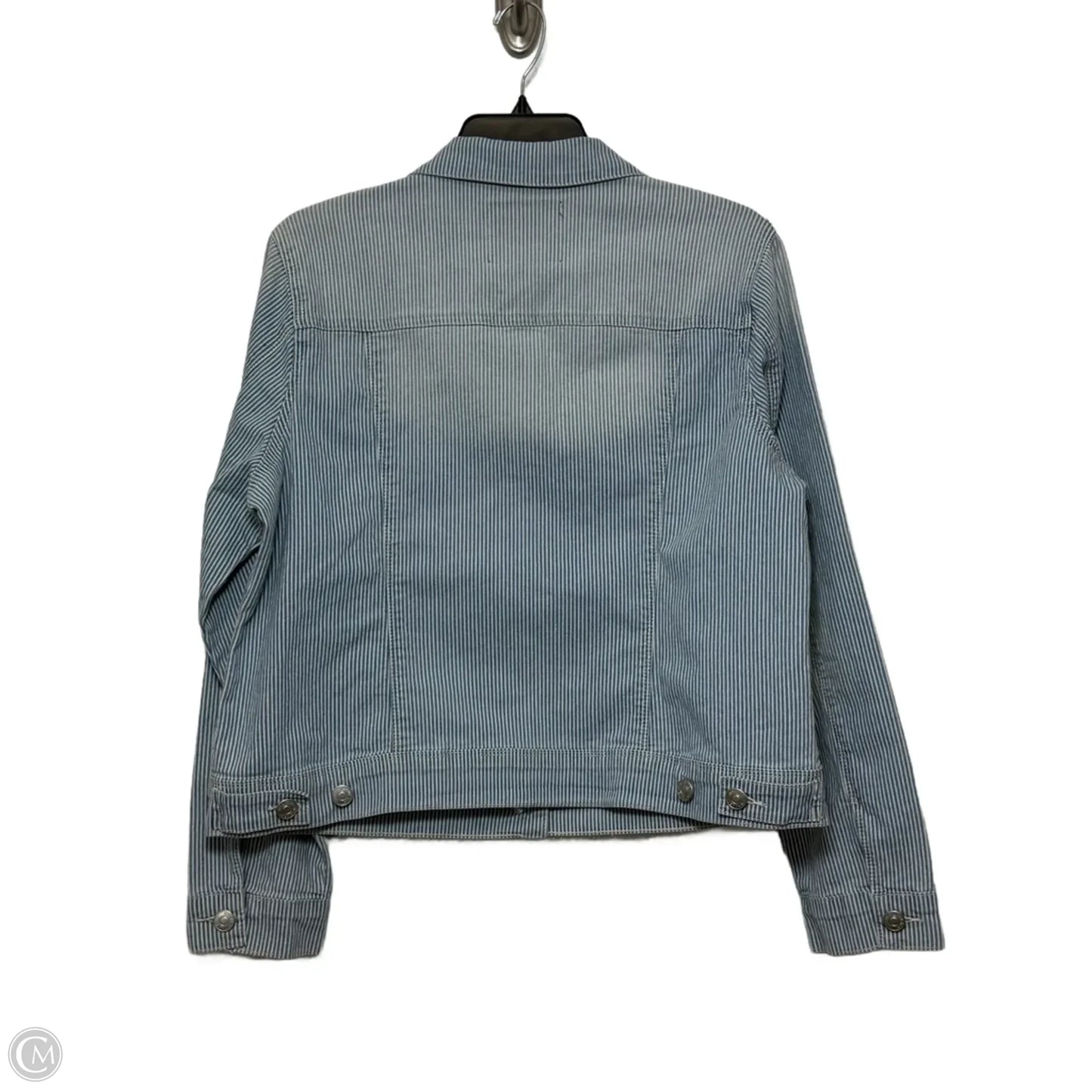 Jacket Other By Nine West Apparel In Striped Pattern, Size: Xl