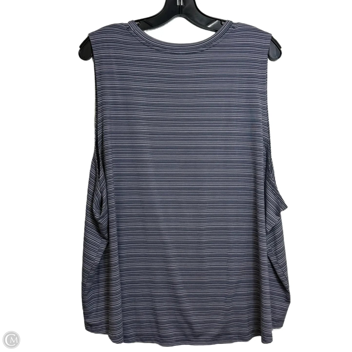 Athletic Tank Top By Athleta In Striped Pattern, Size: 3x