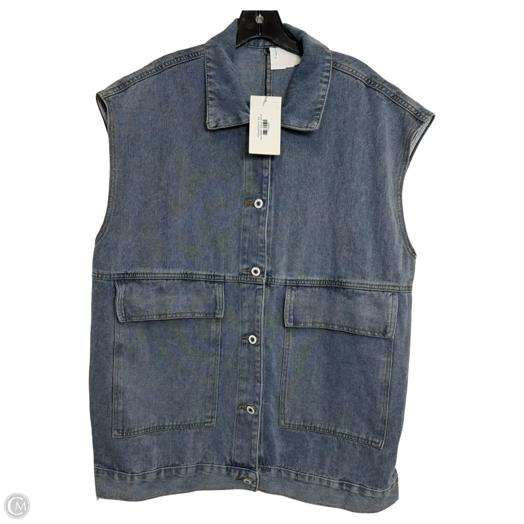 トップス Antwort STROLL VEST made to order Vest Other By Clothes Mentor In Blue, Size: M