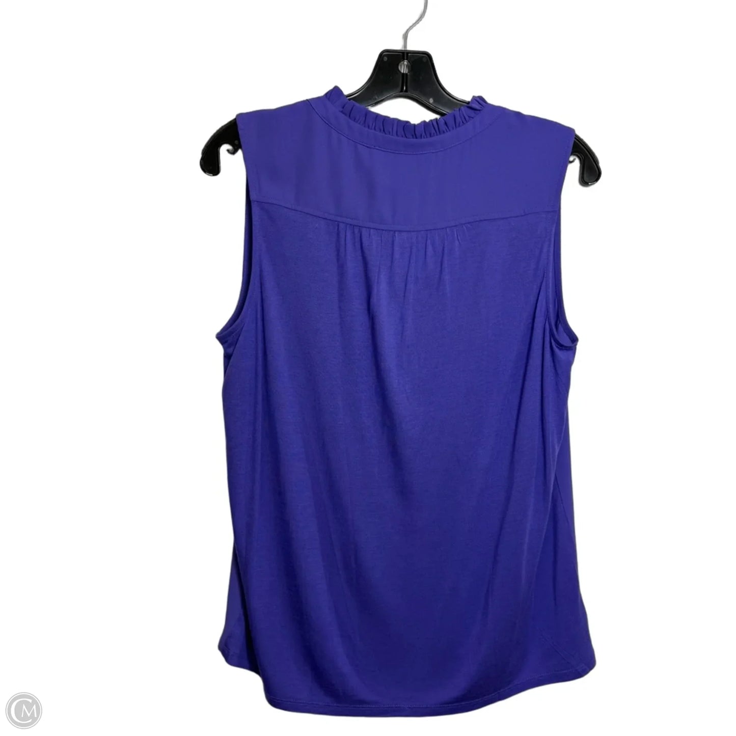 Top Sleeveless By Loft In Purple, Size: S