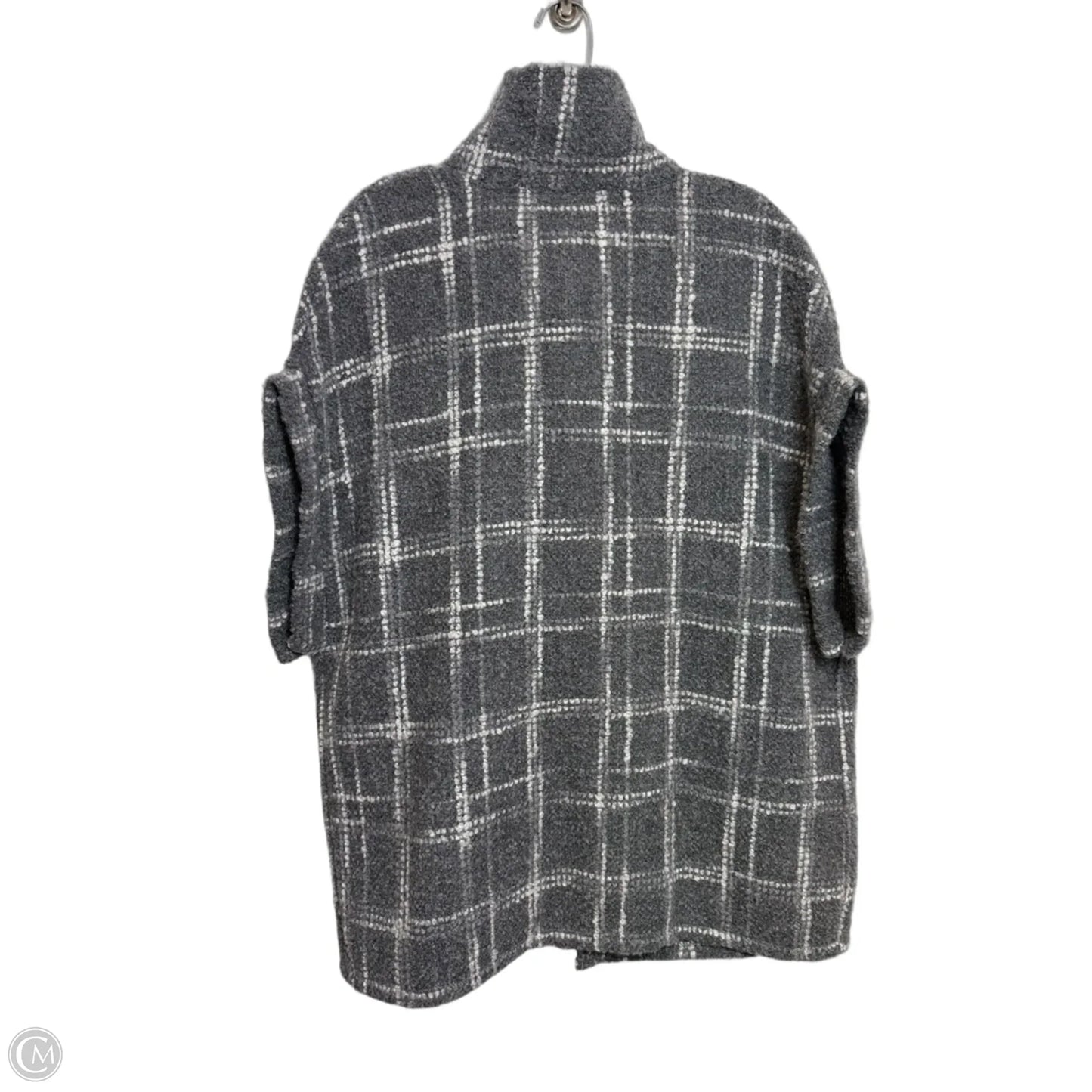 Cardigan By Clothes Mentor In Grey, Size: L