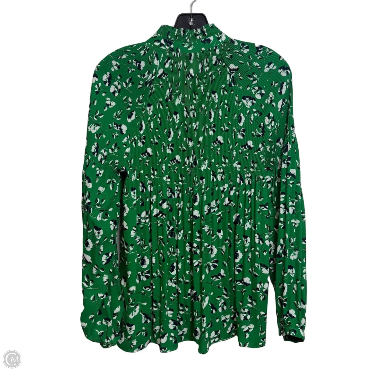 Top Long Sleeve By Ralph Lauren In Green, Size: Mp