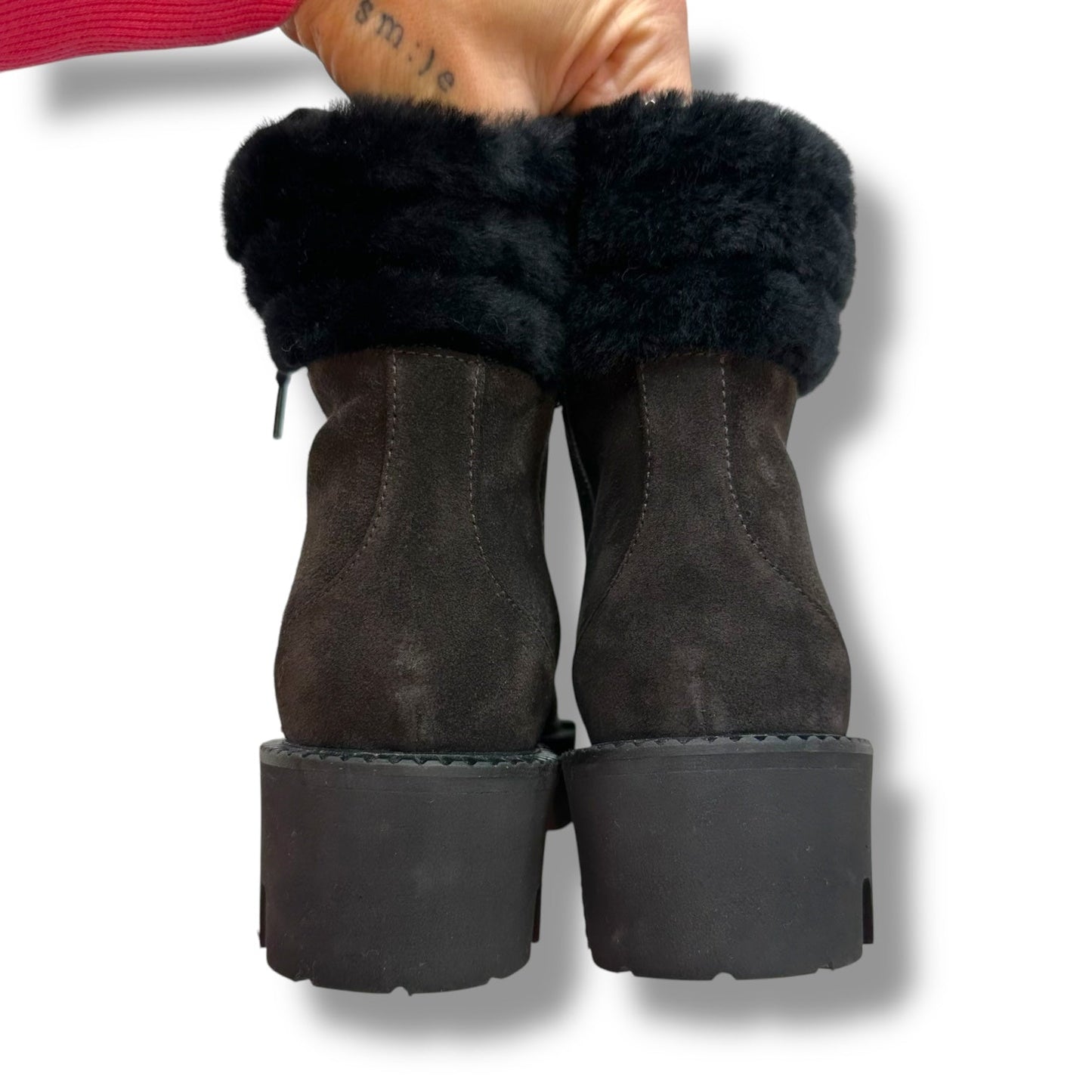 Boots Hiking By Aquatalia In Brown, Size: 5