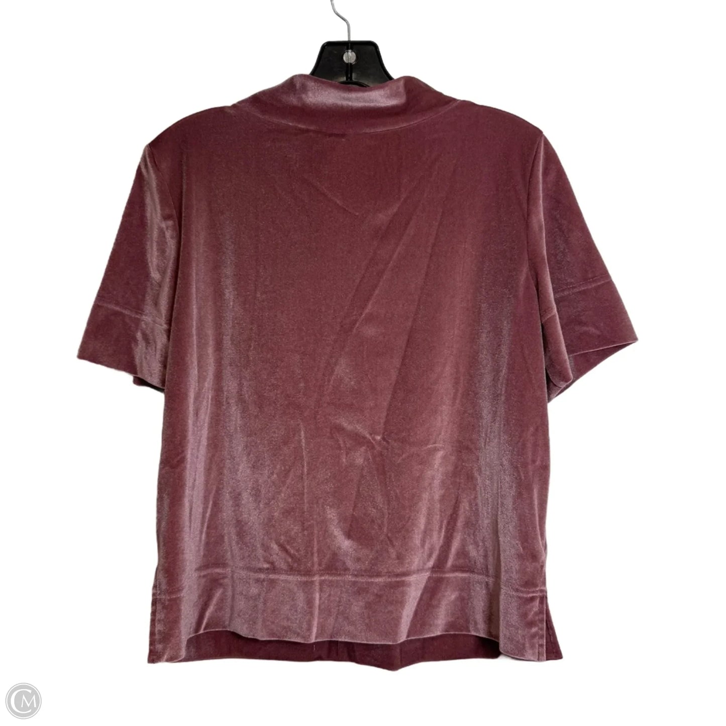 Top Short Sleeve By Anthropologie In Mauve, Size: Mp