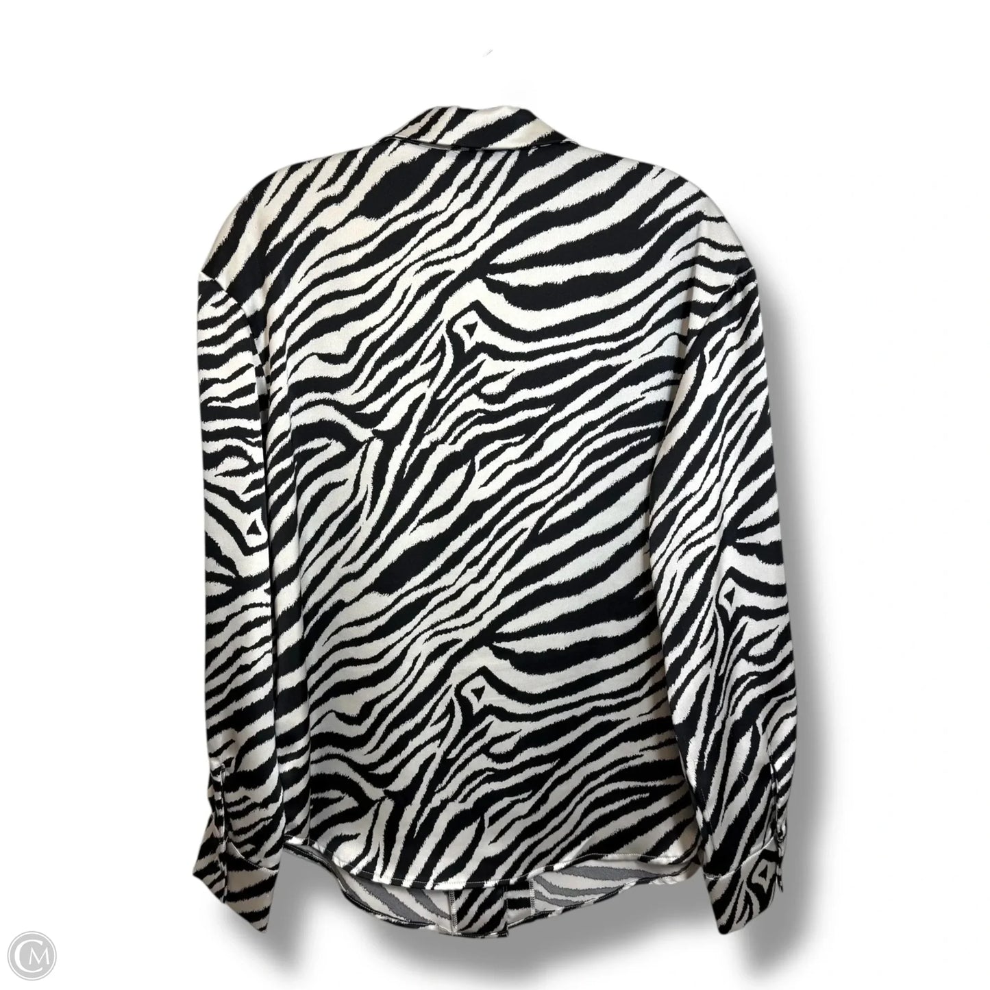 Top Long Sleeve By Rachel Zoe In Animal Print, Size: M