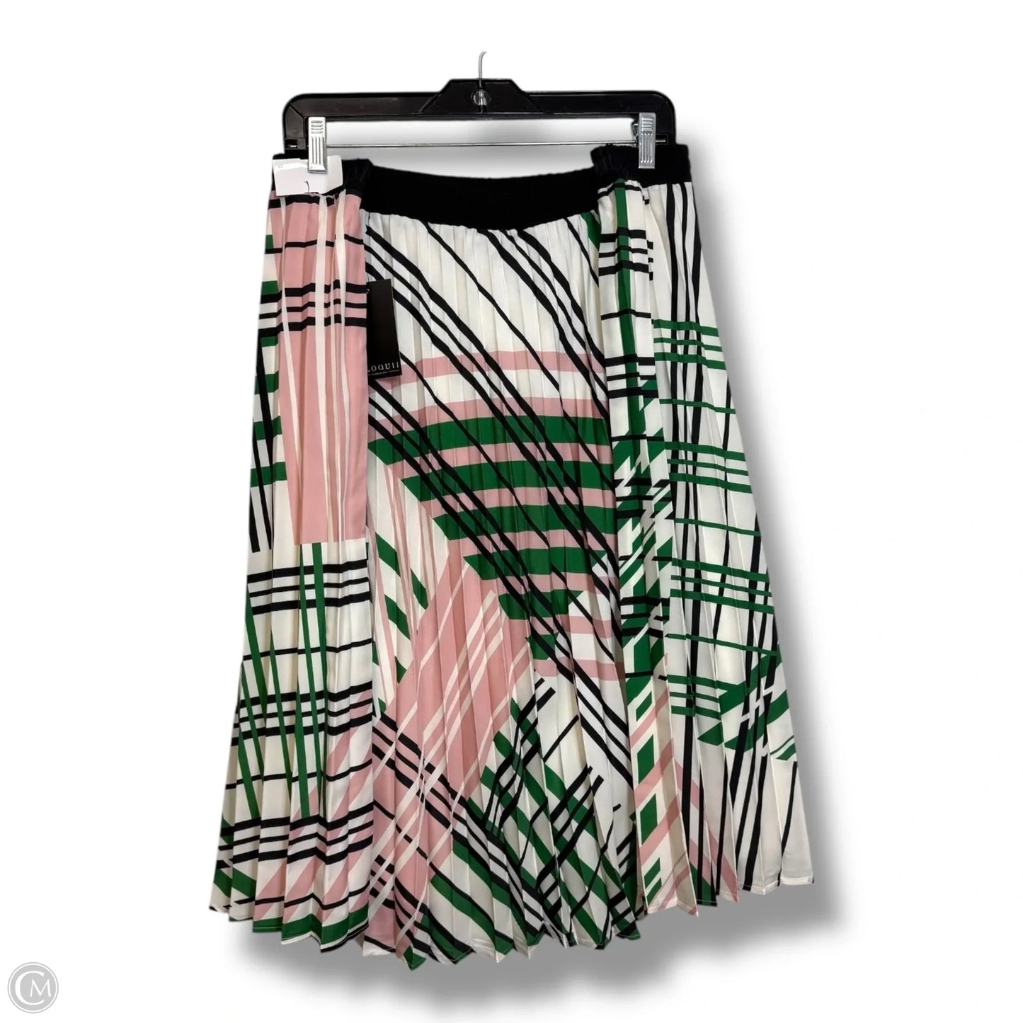 Skirt Midi By Eloquii In Multi-colored, Size: 26