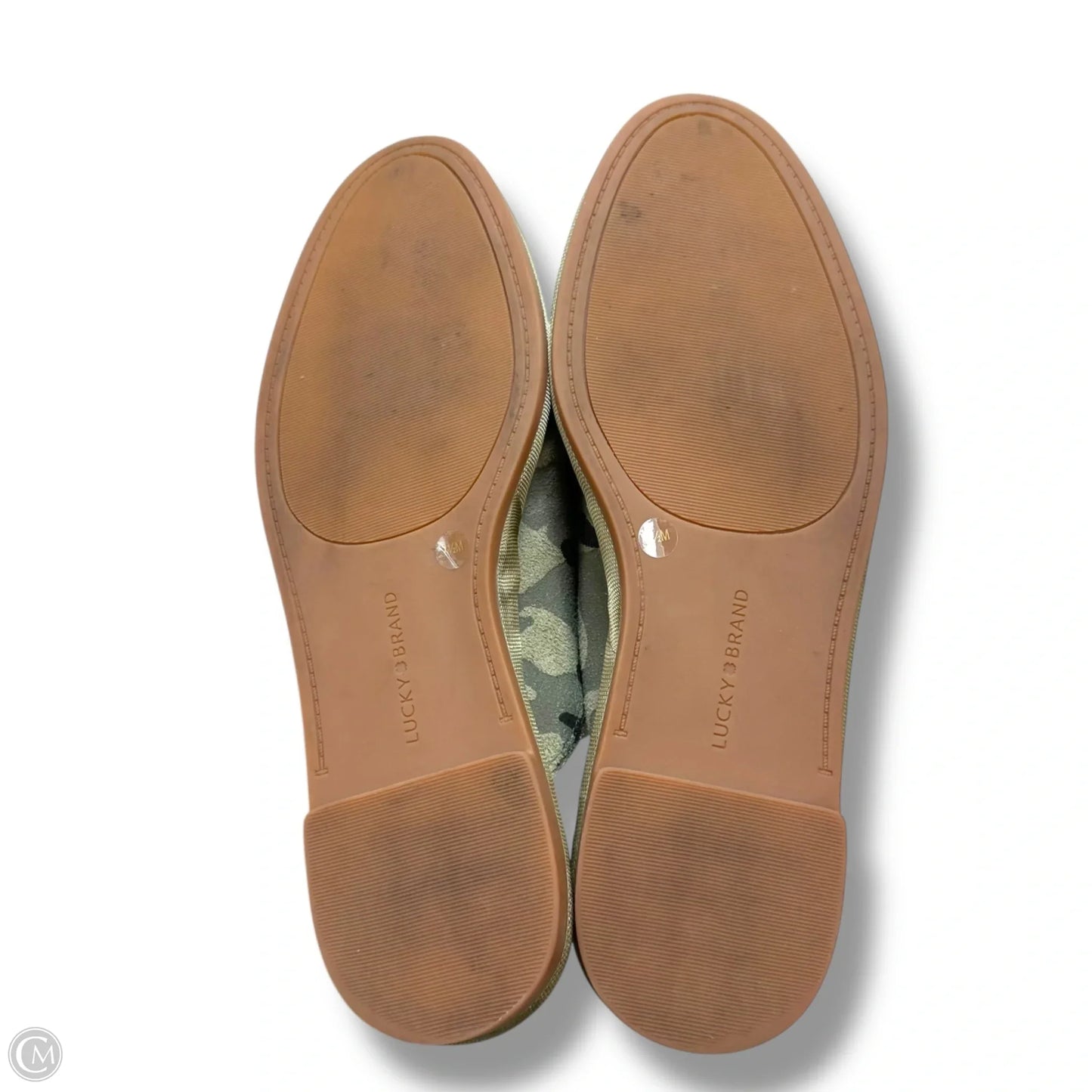 Shoes Flats By Lucky Brand In Camouflage Print, Size: 7.5