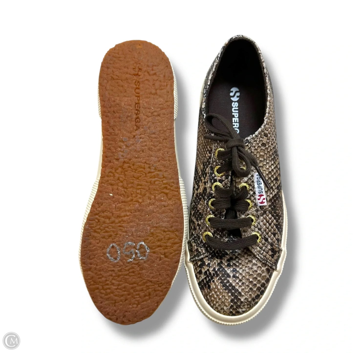 Shoes Sneakers By Superga In Snakeskin Print, Size: 8