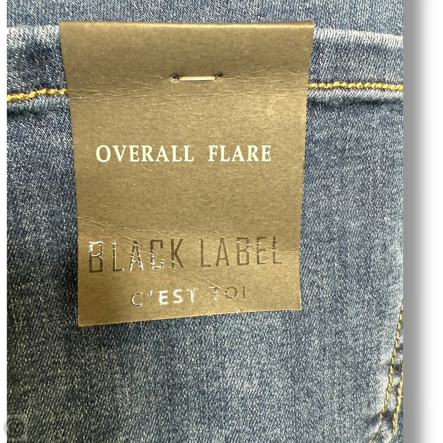 Overalls By Black Label In Blue Denim, Size: M