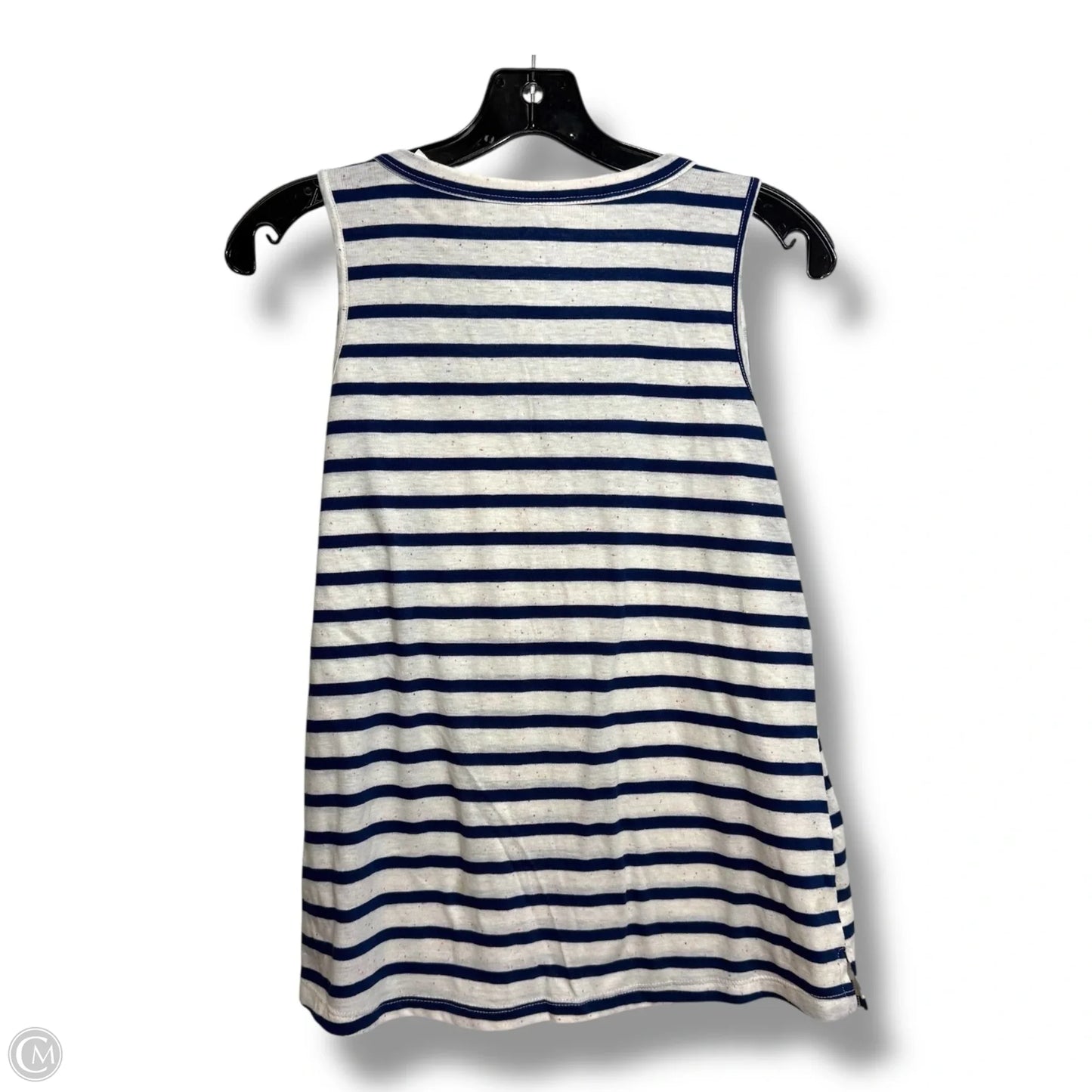 Top Sleeveless Basic By Maurices In Striped Pattern, Size: M